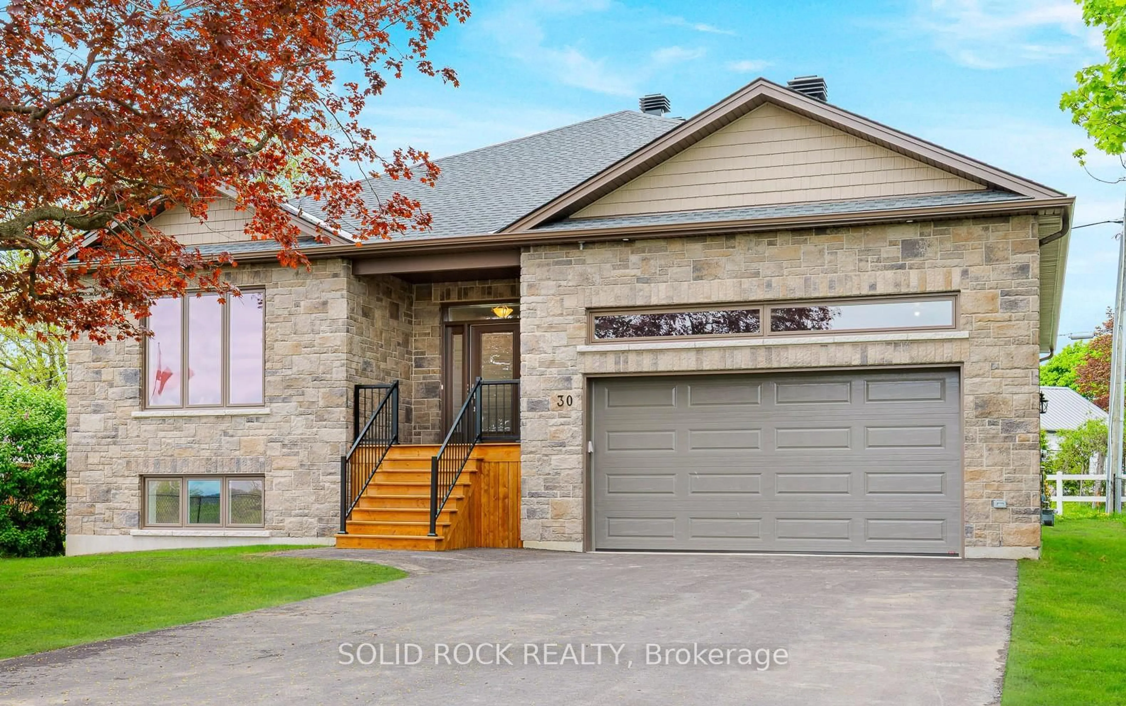Home with brick exterior material, street for 30 Lakeview Dr, South Dundas Ontario K0E 1K0