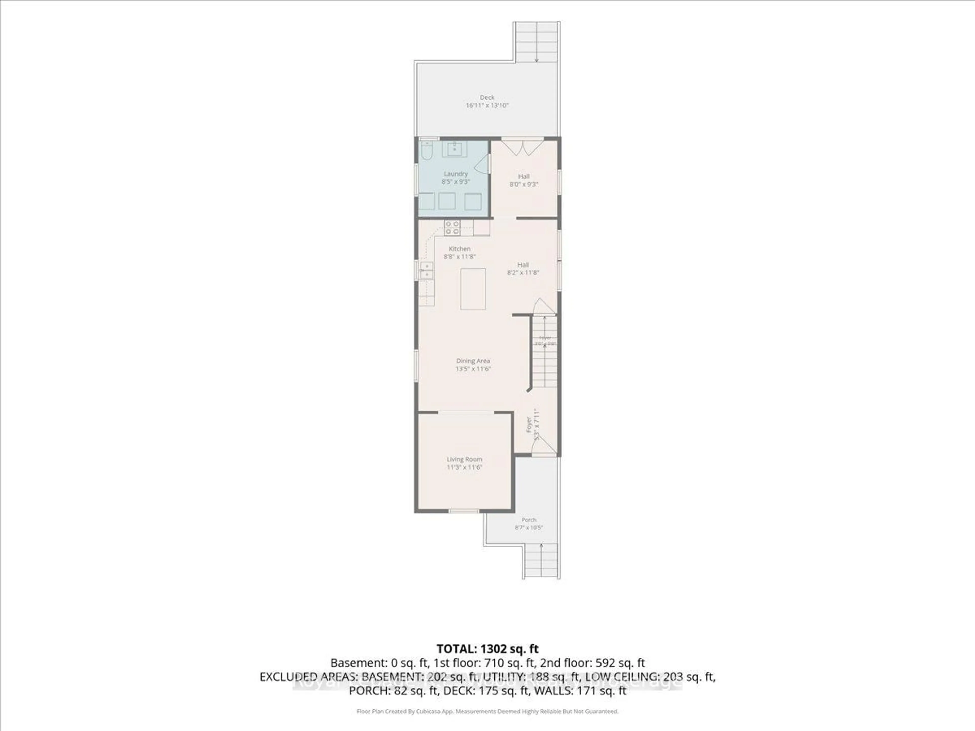 Floor plan for 34 King St, Tillsonburg Ontario N4G 3E5