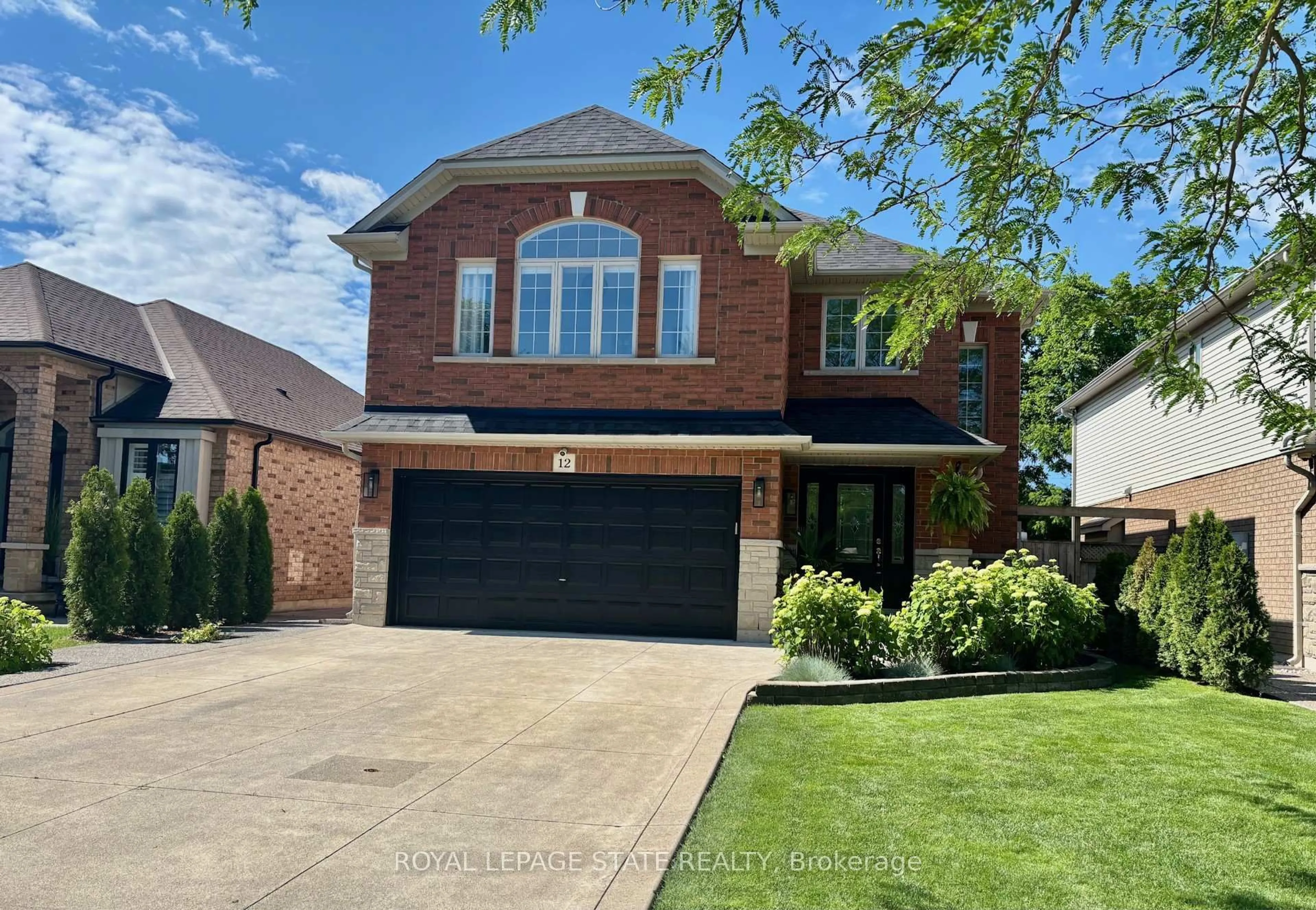 Home with brick exterior material, street for 12 Wills Cres, Hamilton Ontario L0R 1C0