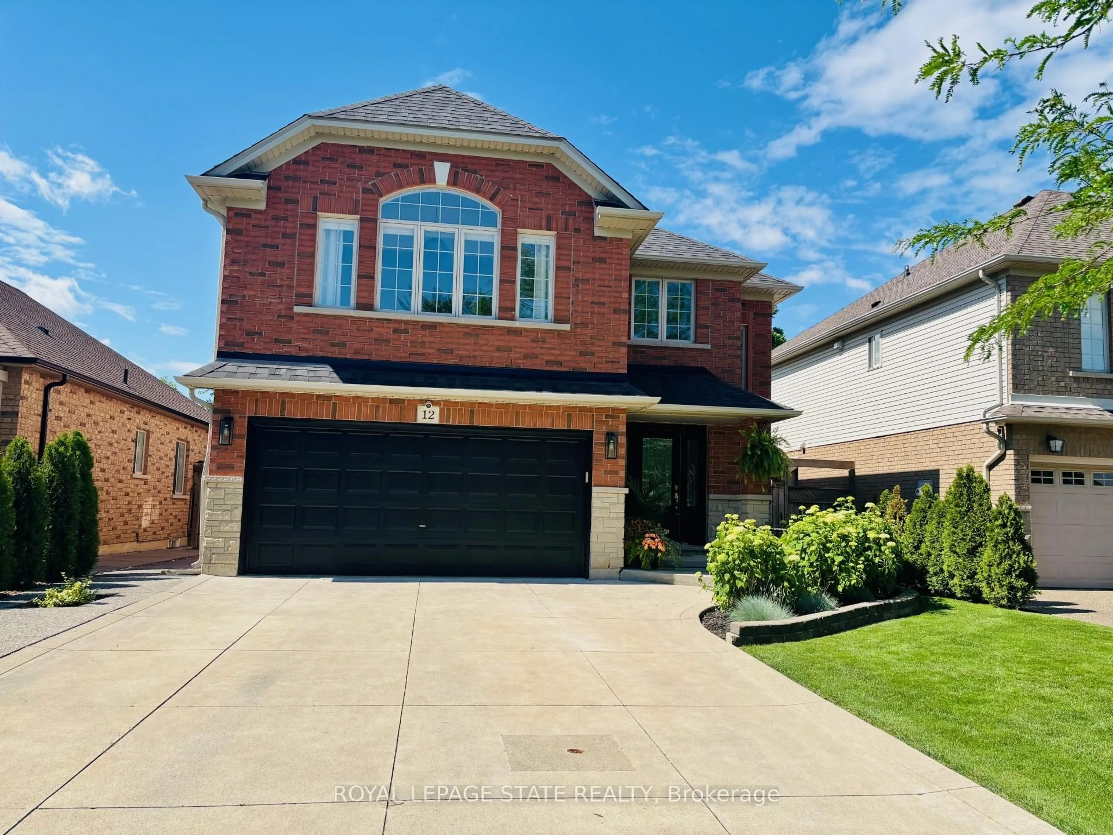 Home with brick exterior material, street for 12 Wills Cres, Hamilton Ontario L0R 1C0