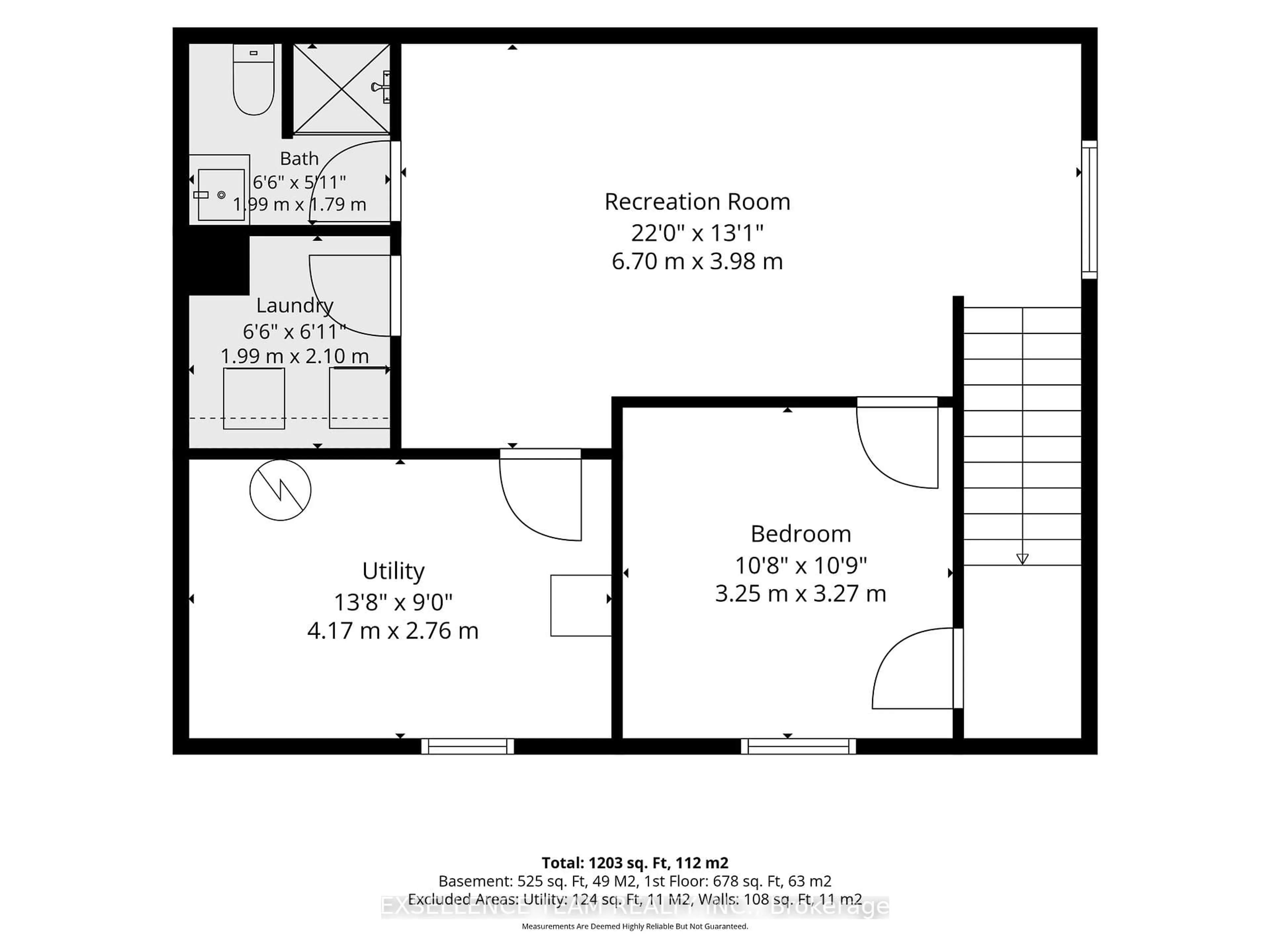 Floor plan for 99 Lochiel St, North Glengarry Ontario K0C 1A0