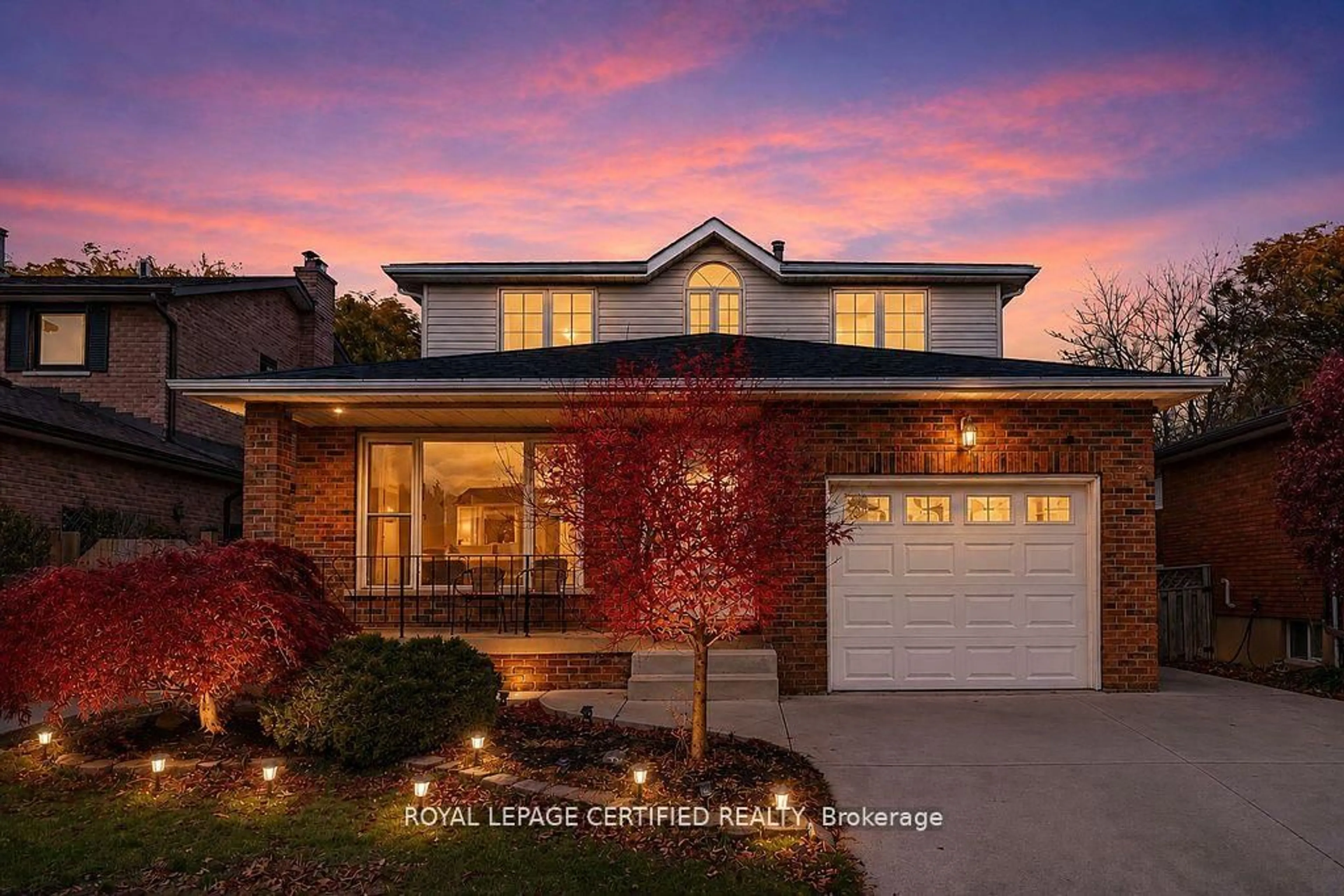 Home with brick exterior material, street for 35 Trenholme Cres, Hamilton Ontario L8W 2L4