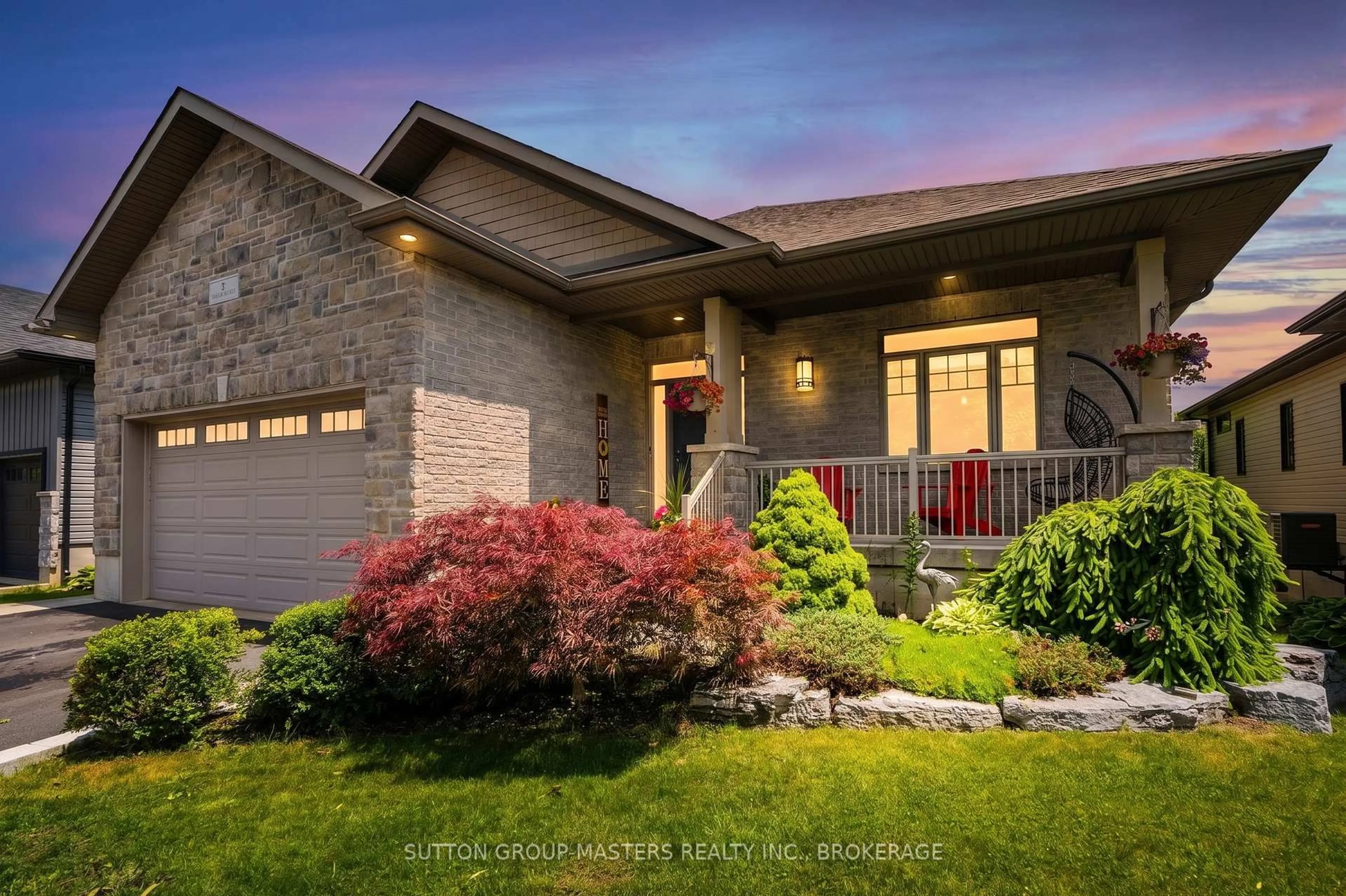 Home with brick exterior material, street for 16 Admirals Crt, Bath Ontario K0H 1G0
