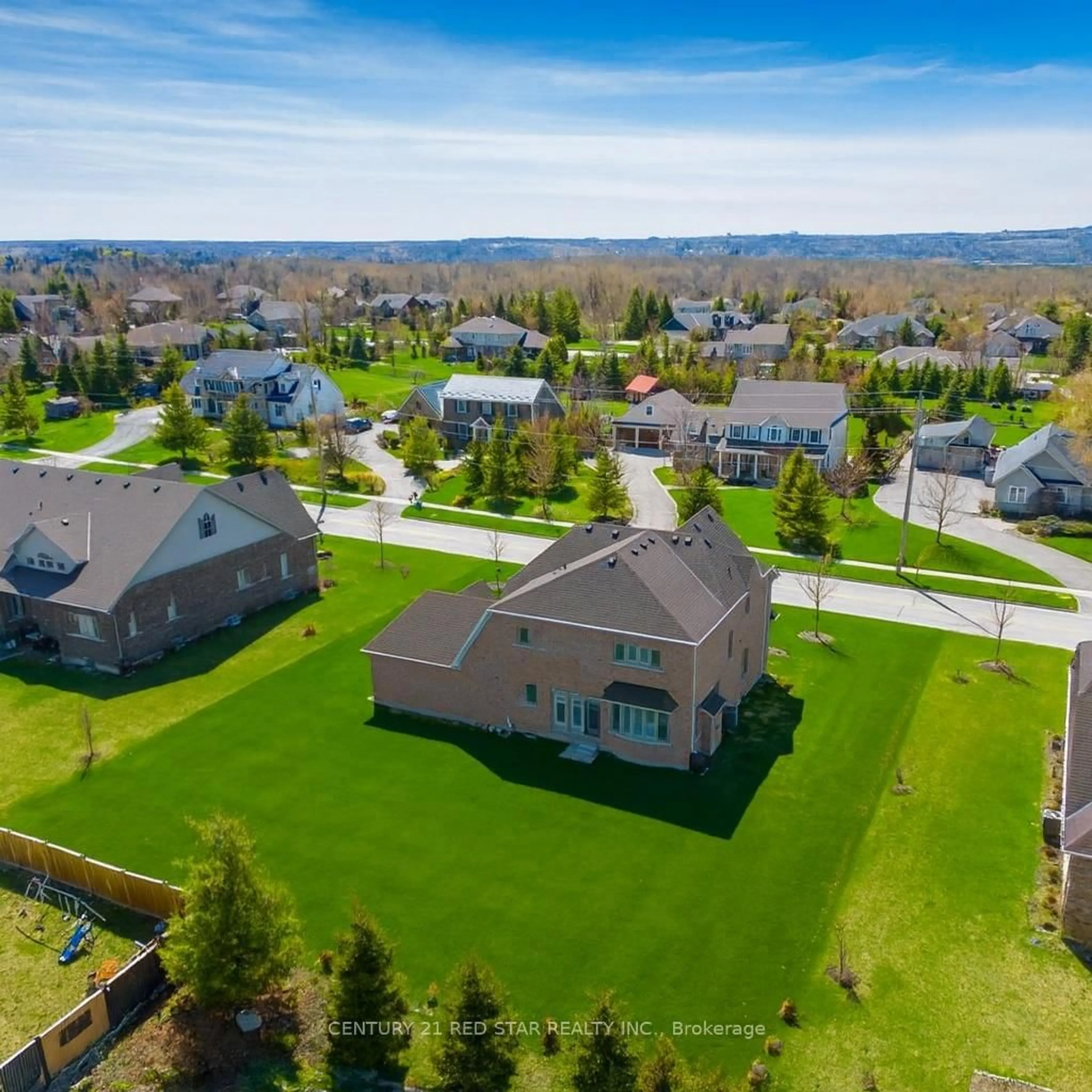 A pic from outside/outdoor area/front of a property/back of a property/a pic from drone, water/lake/river/ocean view for 713095 First Line EHS, Mono Line, Mono Ontario L9W 6W7