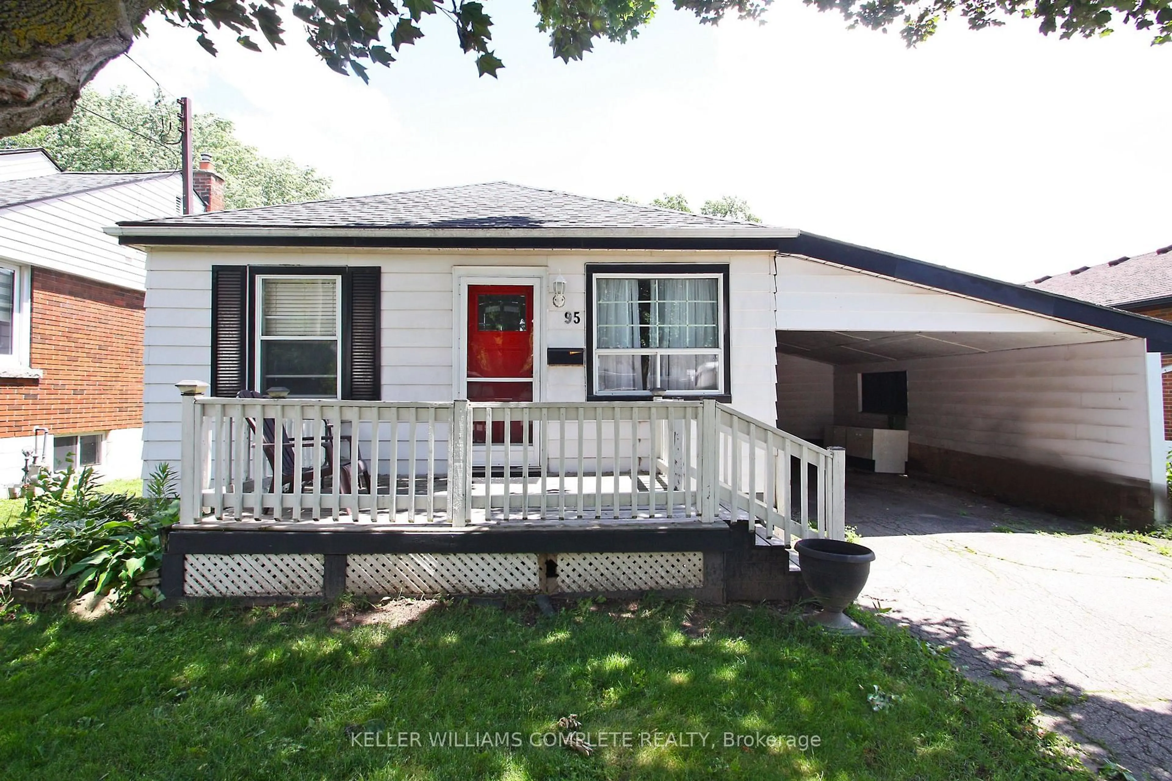 Home with vinyl exterior material, street for 95 Dana Dr, Hamilton Ontario L9A 3H9