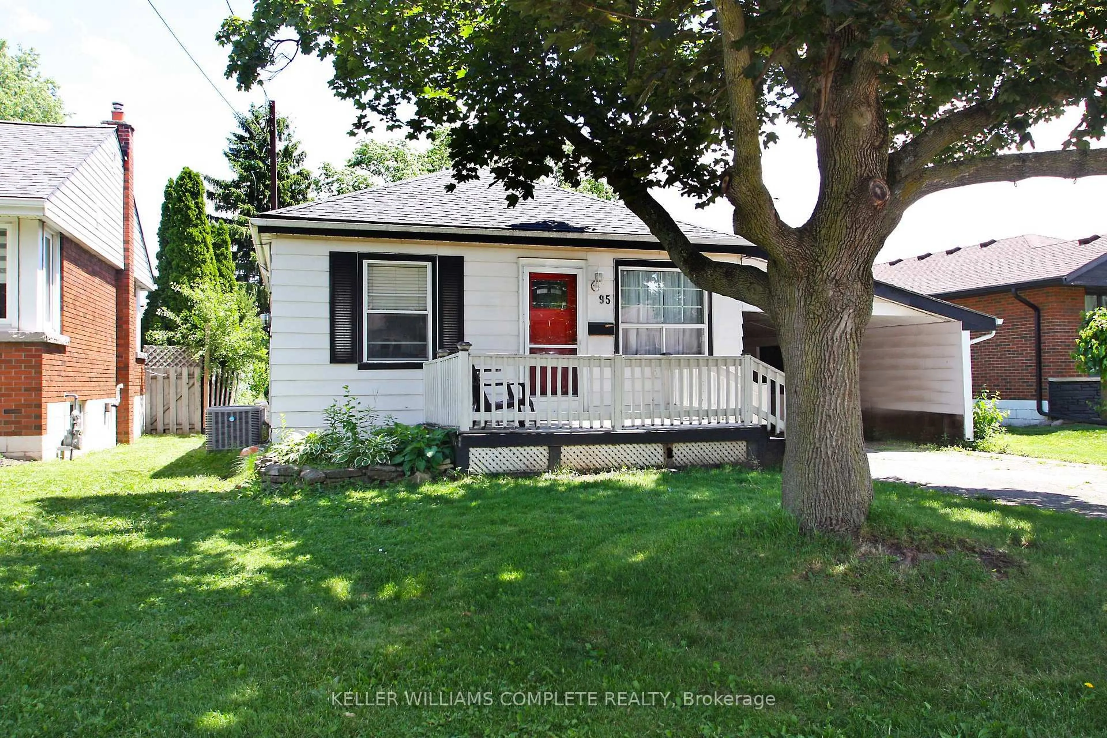 Home with vinyl exterior material, street for 95 Dana Dr, Hamilton Ontario L9A 3H9