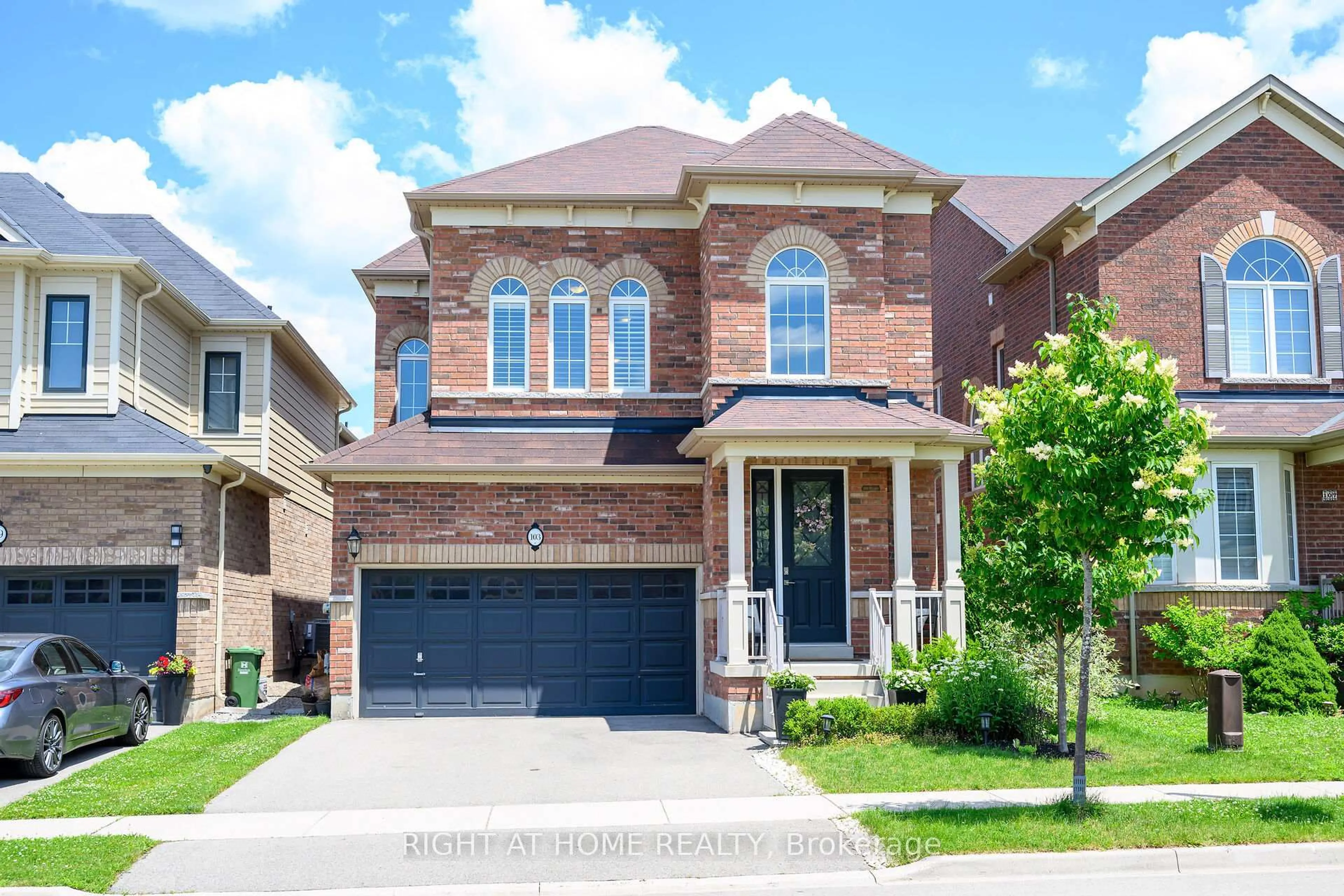 Home with brick exterior material, street for 103 Macbean Cres, Hamilton Ontario L8B 0S4