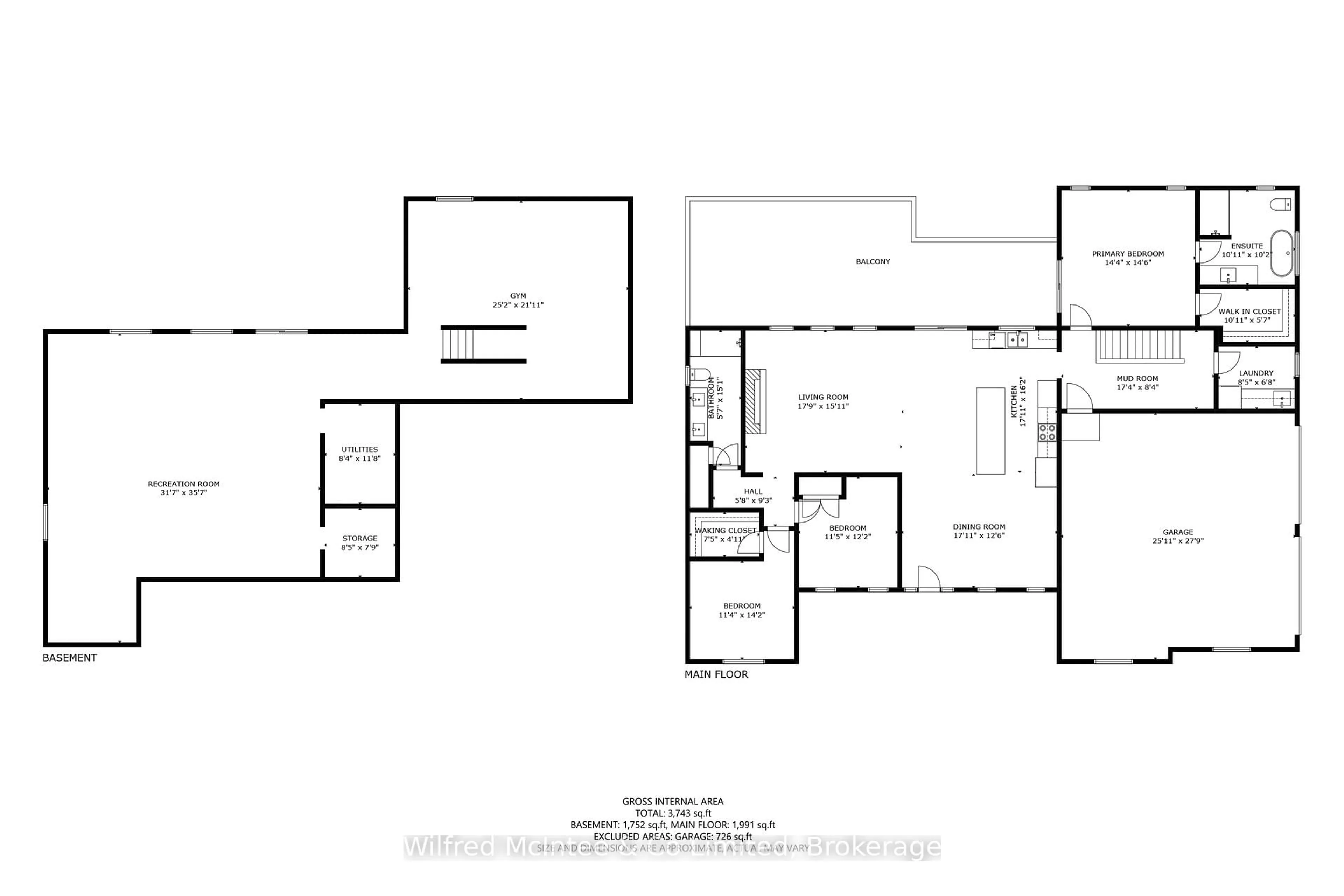 Floor plan for 574461 SIDEROAD 40, West Grey Ontario N0C 1H0