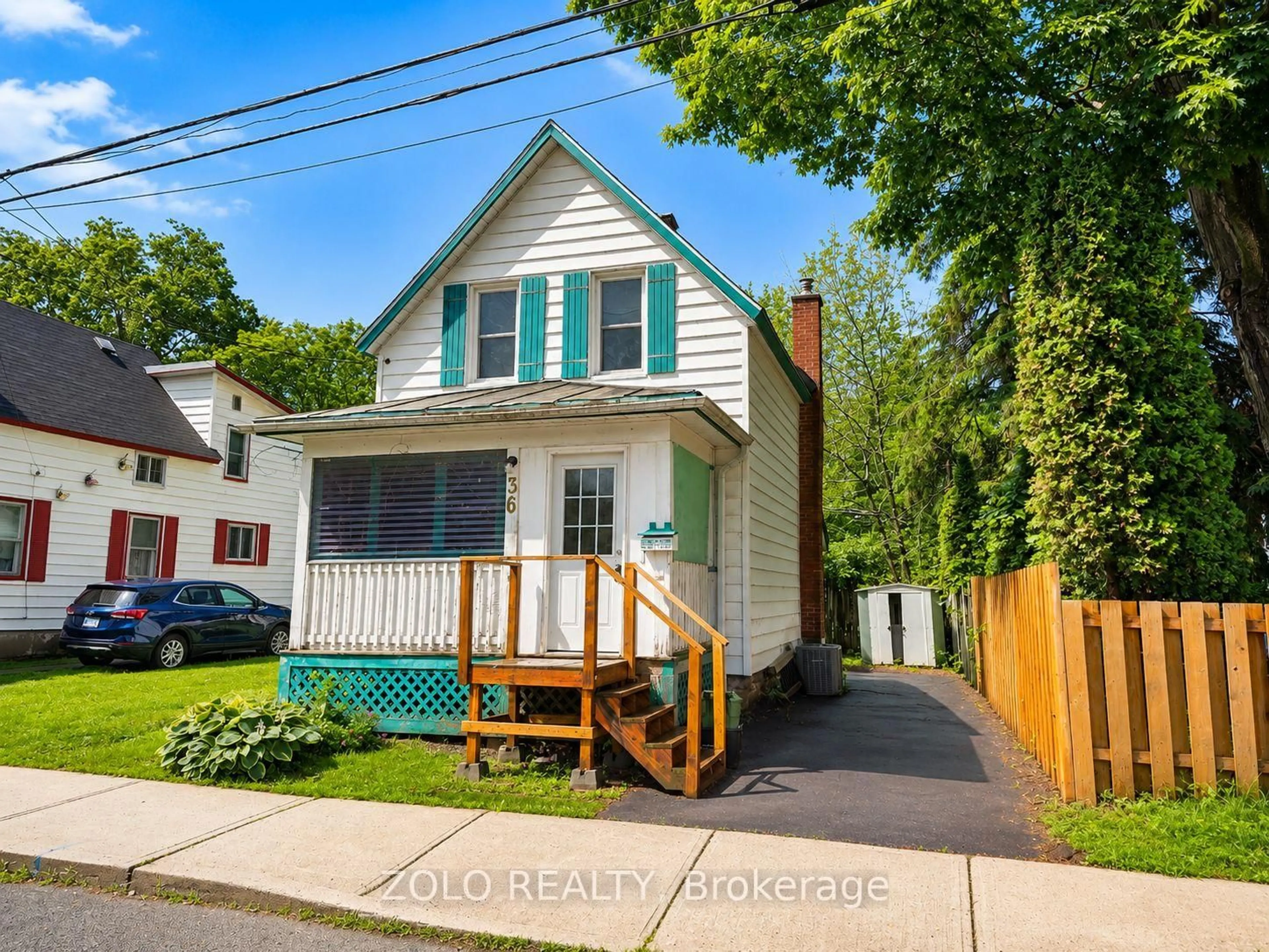 Home with vinyl exterior material, street for 36 Timothy Ave, Cornwall Ontario K6J 1K5