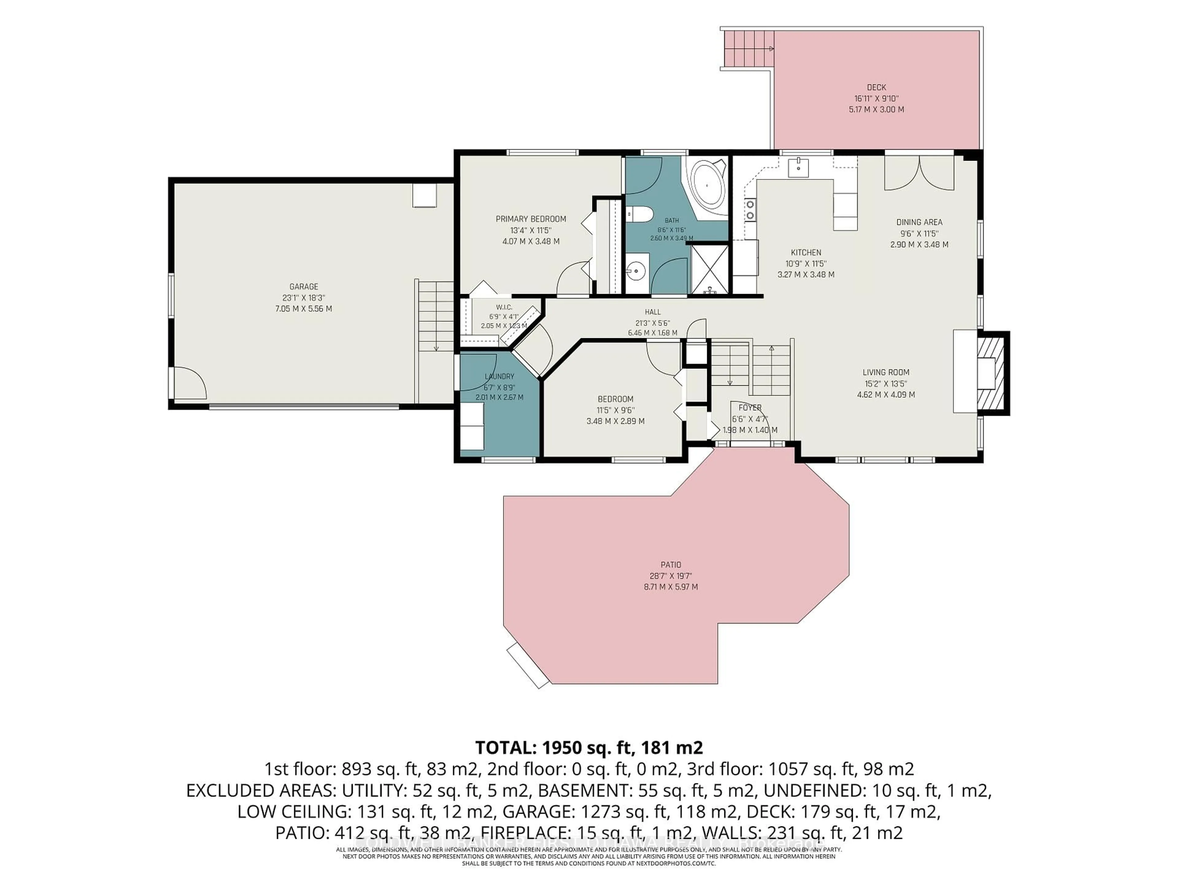 Floor plan for 710 Burchill Rd, Merrickville Ontario K0G 1N0