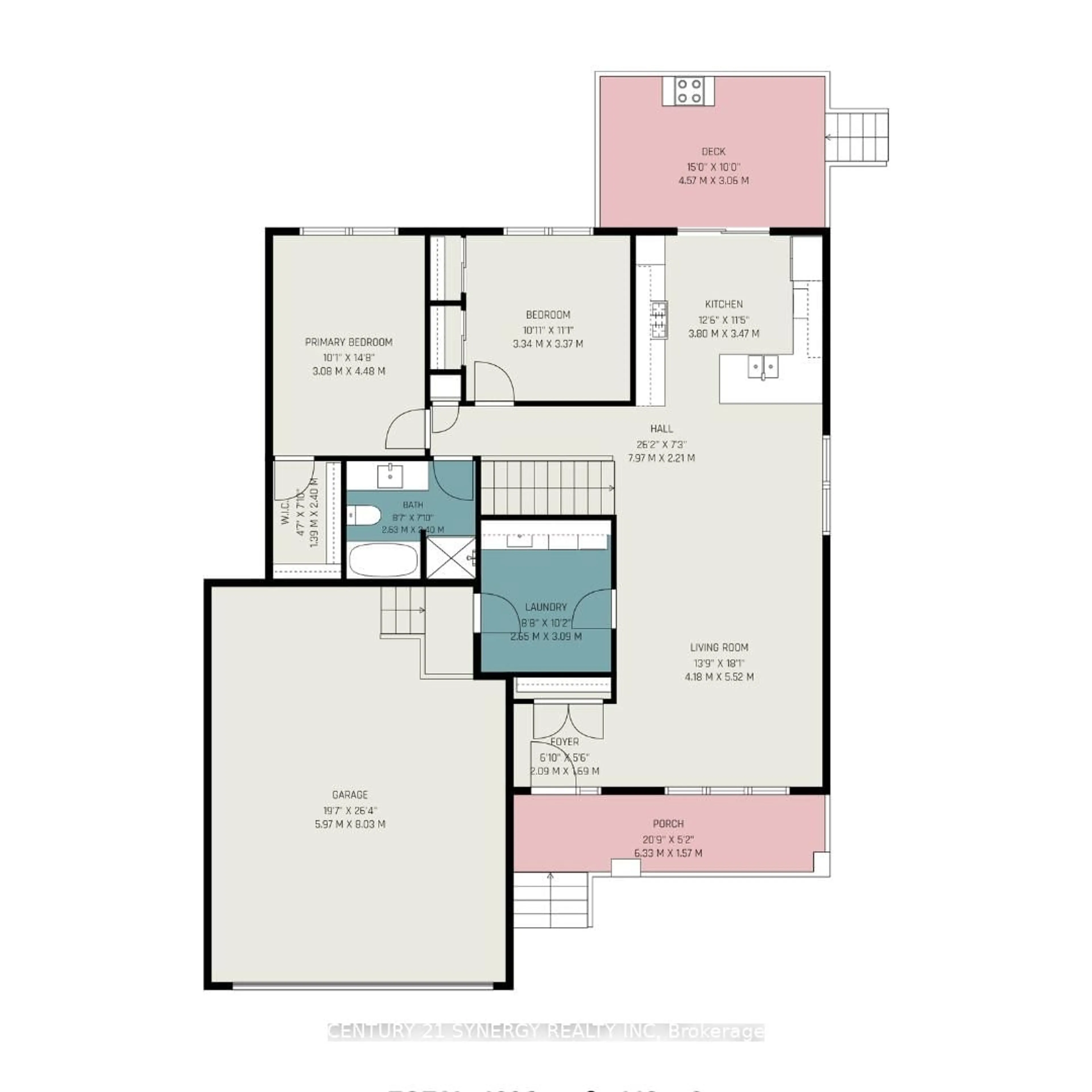 Floor plan for 27 Calco Cres, North Stormont Ontario K0C 1W0
