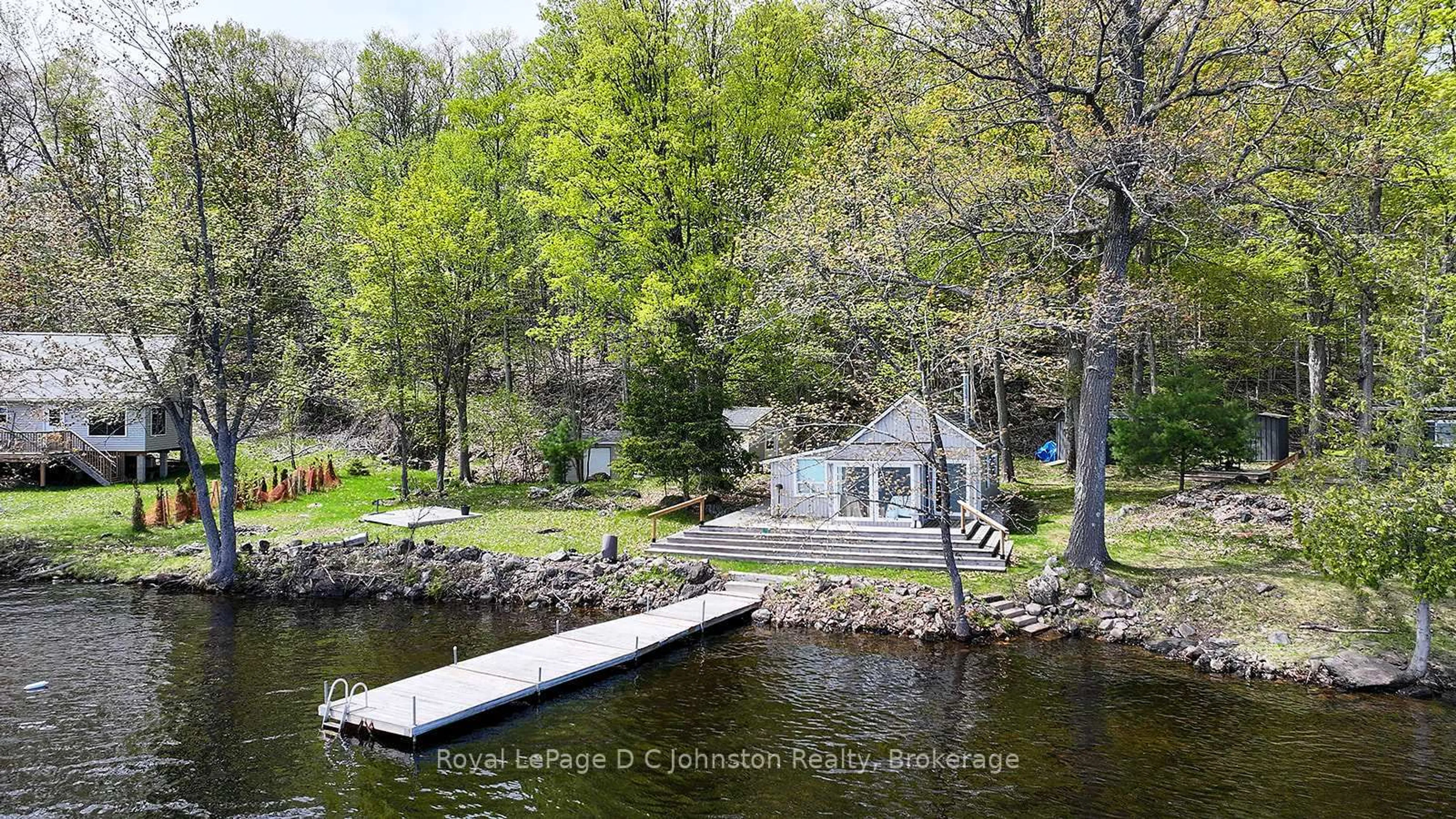 A pic from outside/outdoor area/front of a property/back of a property/a pic from drone, water/lake/river/ocean view for 250 Big Island Bel Lk Bywy, Havelock-Belmont-Methuen Ontario K0L 1Z0