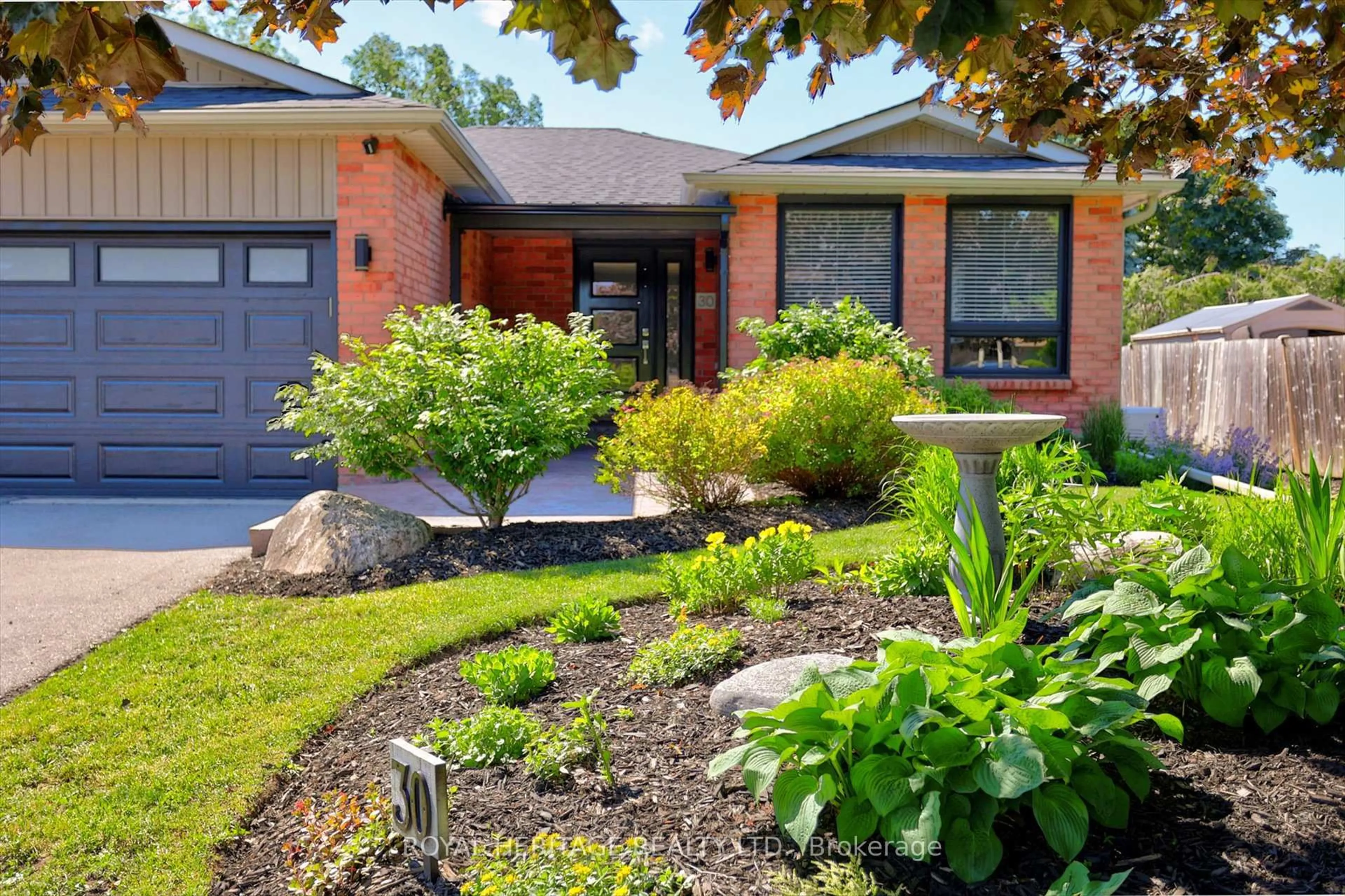 Home with brick exterior material, street for 30 Karen Dr, Kawartha Lakes Ontario L9V 5V6
