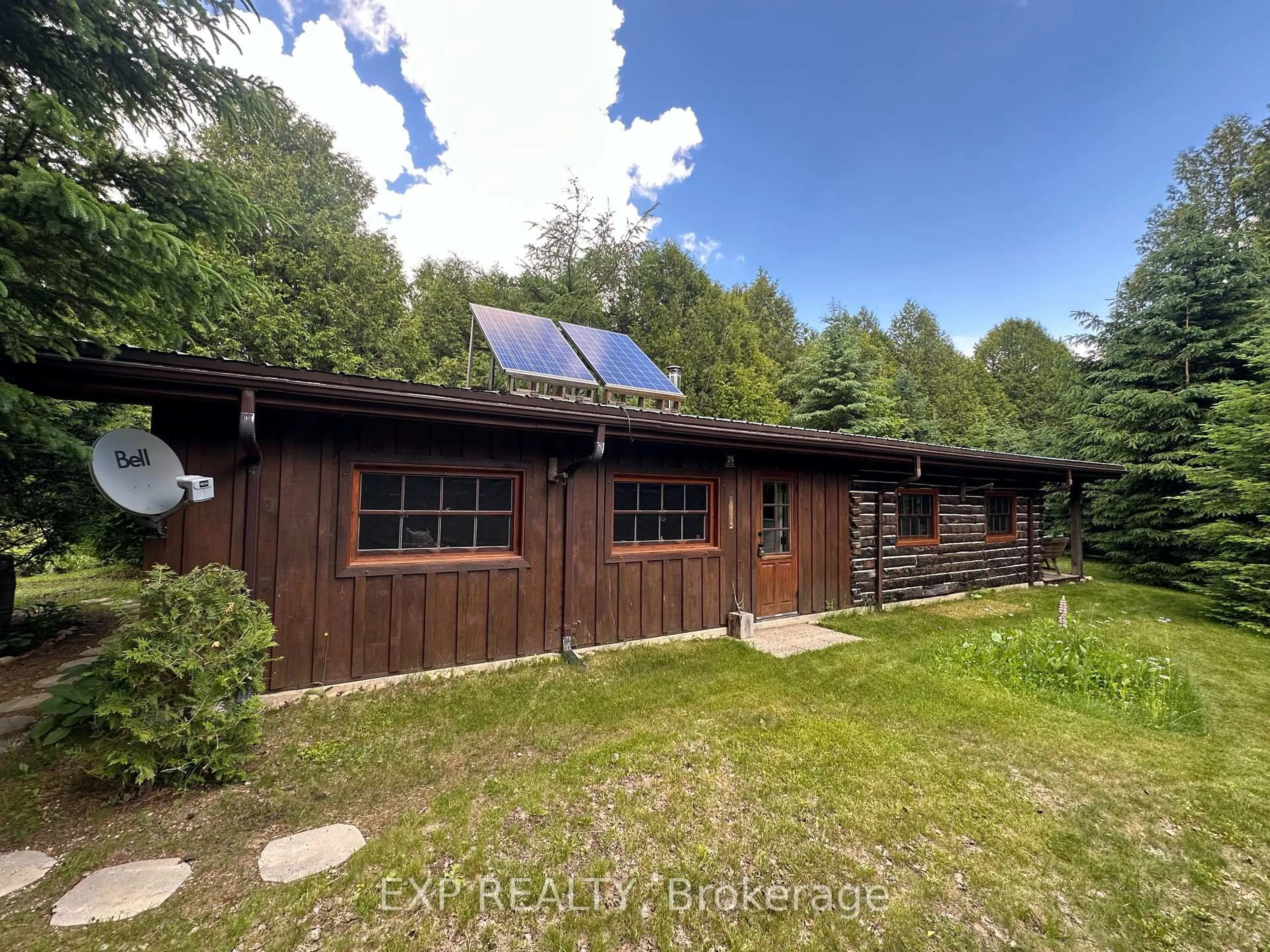 A pic from outside/outdoor area/front of a property/back of a property/a pic from drone, building for 444425 Concession Road 8, West Grey Ontario N0C 1H0