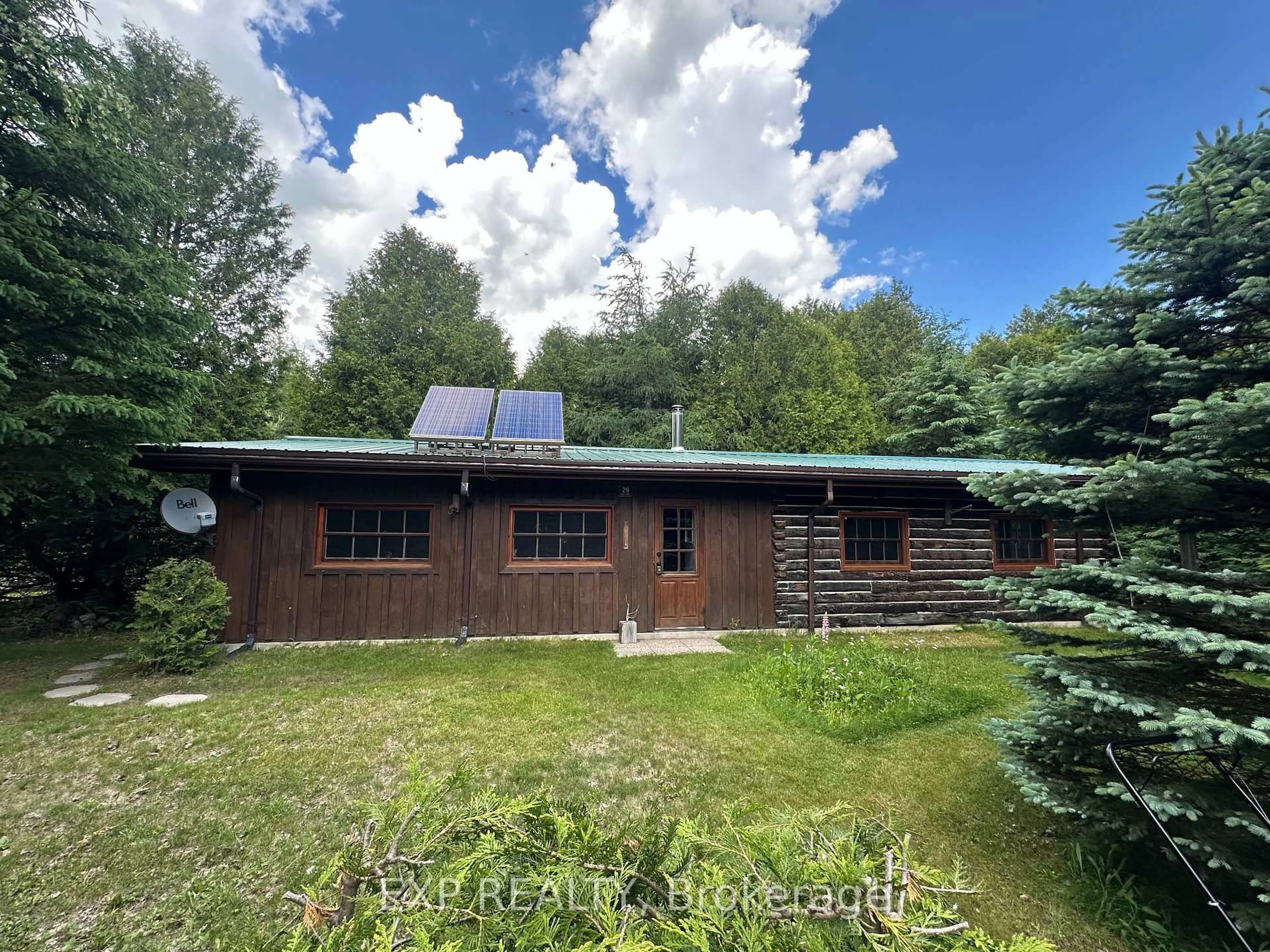 A pic from outside/outdoor area/front of a property/back of a property/a pic from drone, building for 444425 Concession Road 8, West Grey Ontario N0C 1H0