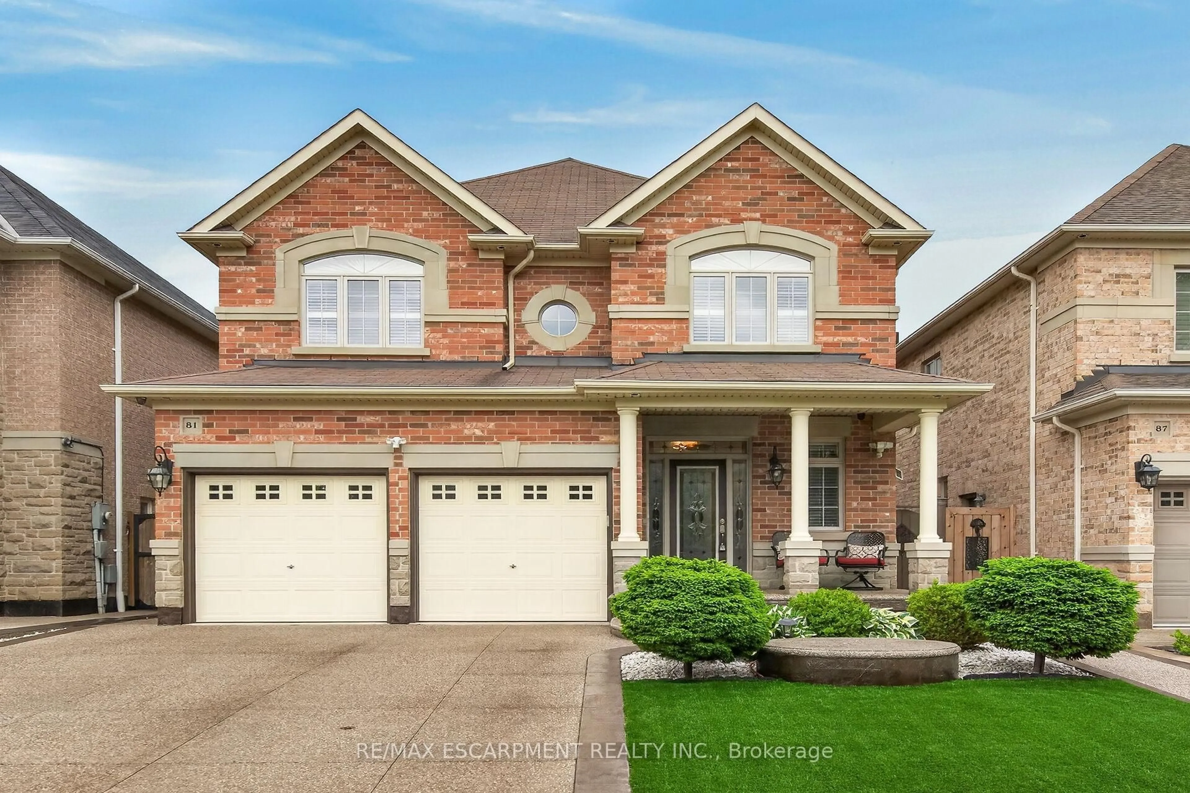 Home with brick exterior material, street for 81 Morning Mist Dr, Hamilton Ontario L9B 0E6