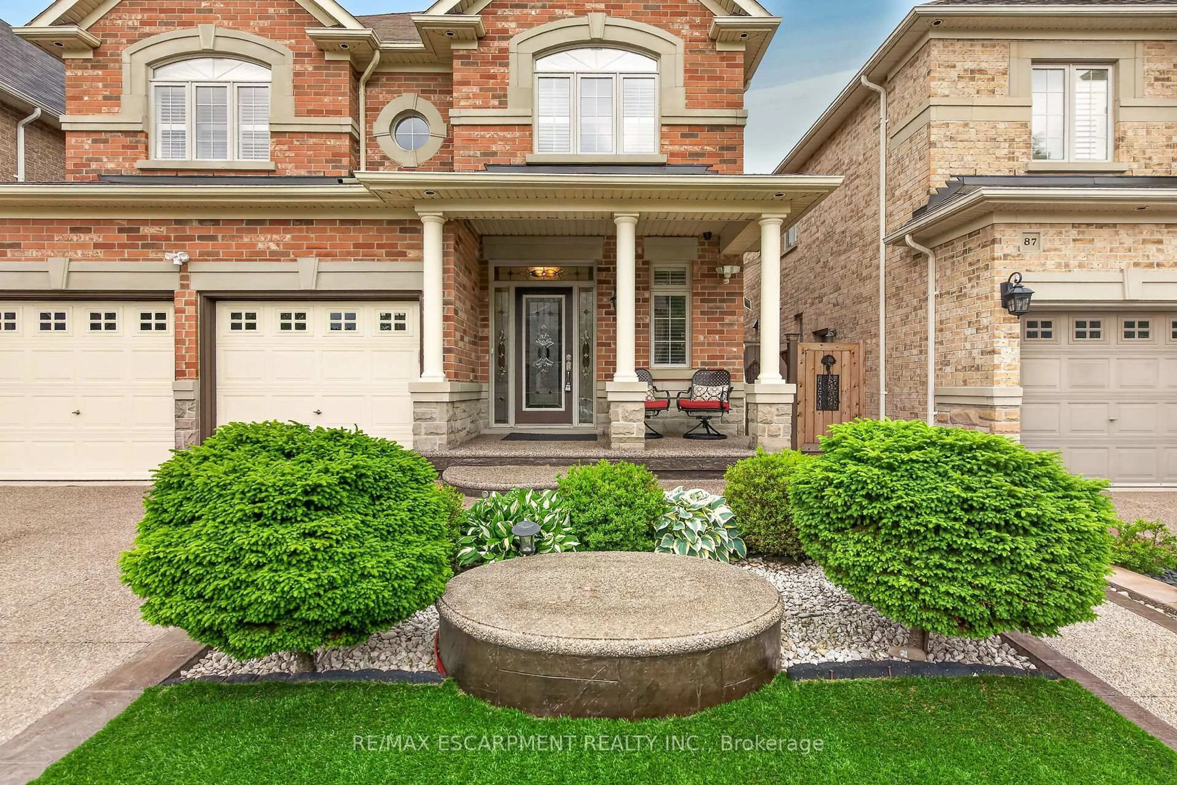 Home with brick exterior material, street for 81 Morning Mist Dr, Hamilton Ontario L9B 0E6
