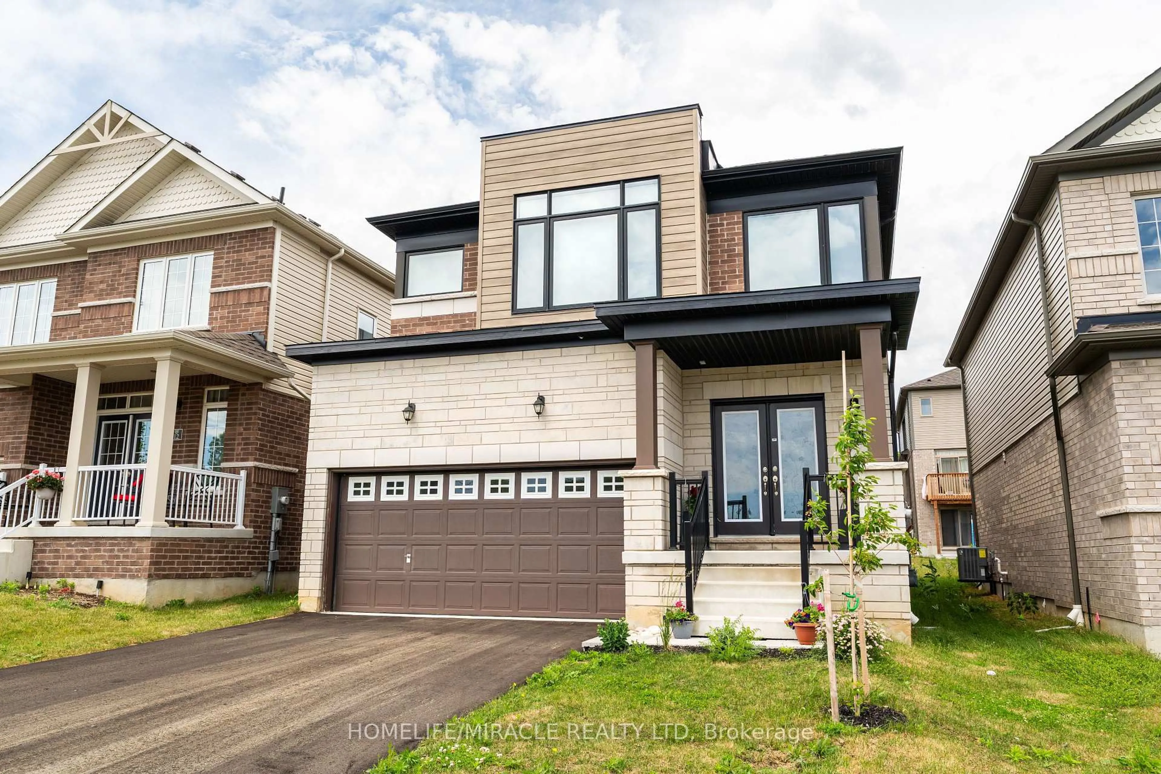 Home with brick exterior material, street for 14 Blaney St, Brant Ontario N3L 0M8
