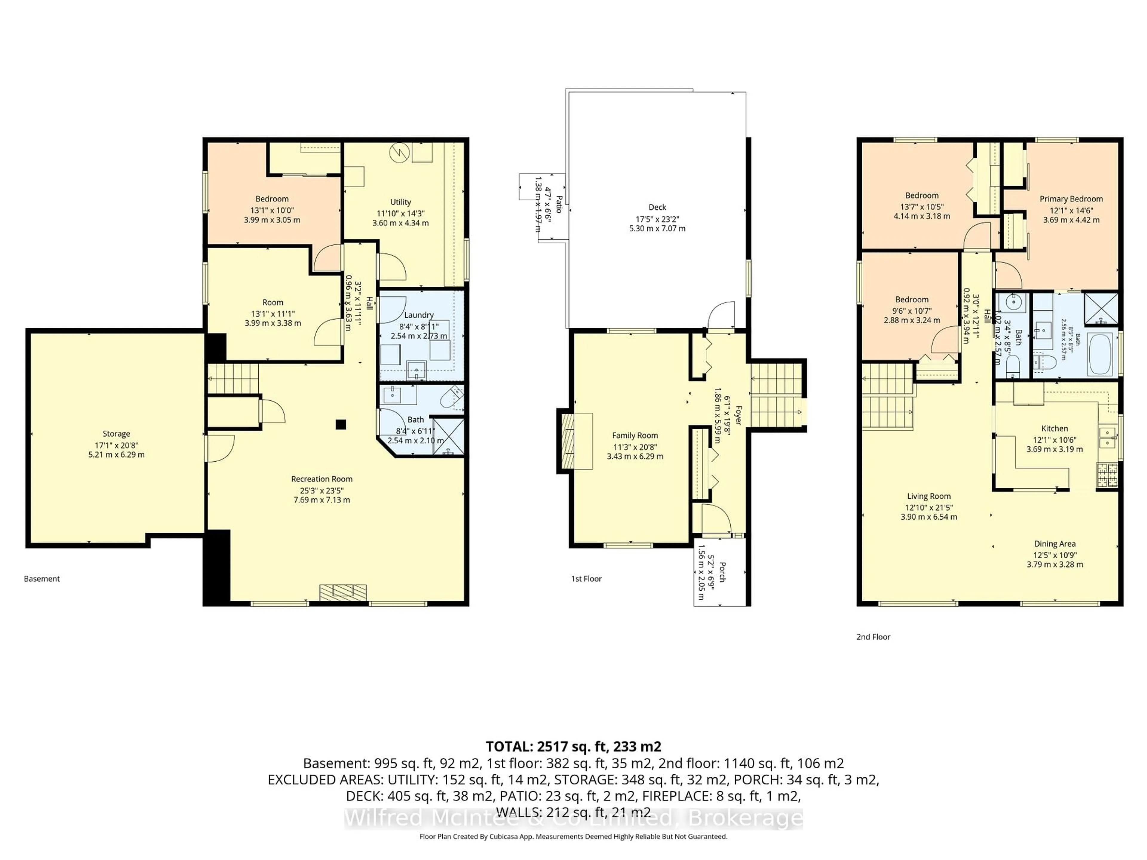 Floor plan for 28 Nuthatch Pl, Cambridge Ontario N3C 3A6