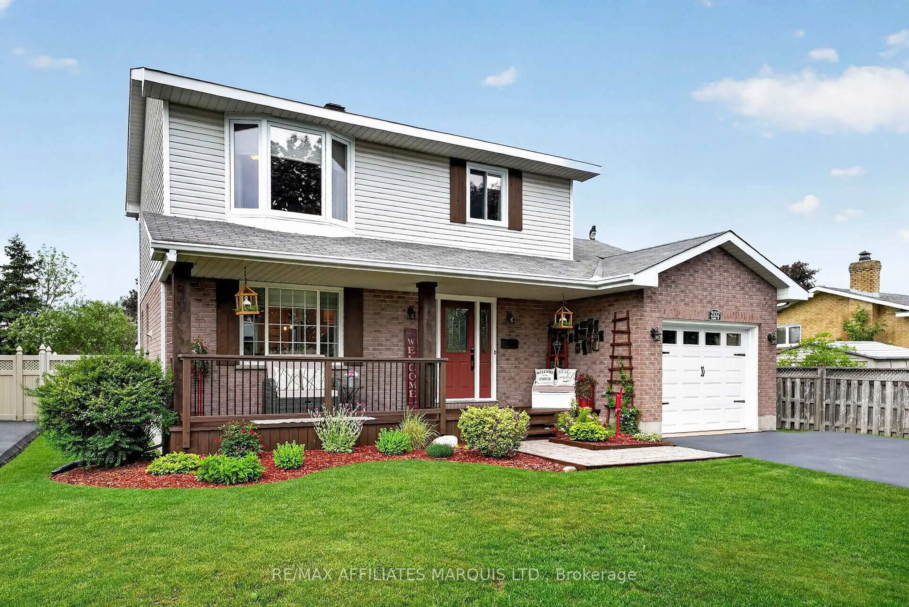 Home with brick exterior material, street for 2132 Concorde Ave, Cornwall Ontario K6H 7E2