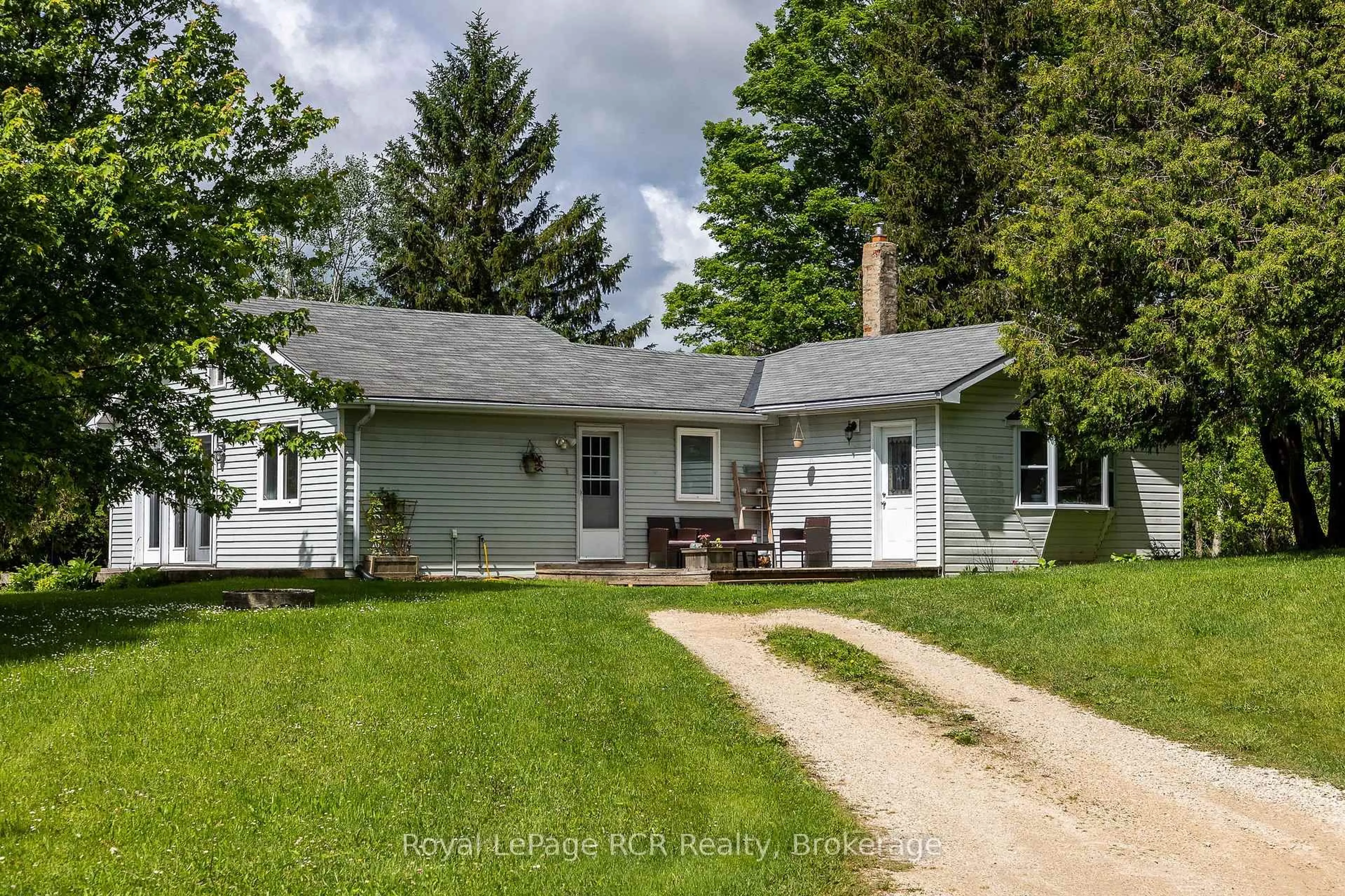 A pic from outside/outdoor area/front of a property/back of a property/a pic from drone, street for 775355 Highway 10, Grey Highlands Ontario N0C 1H0