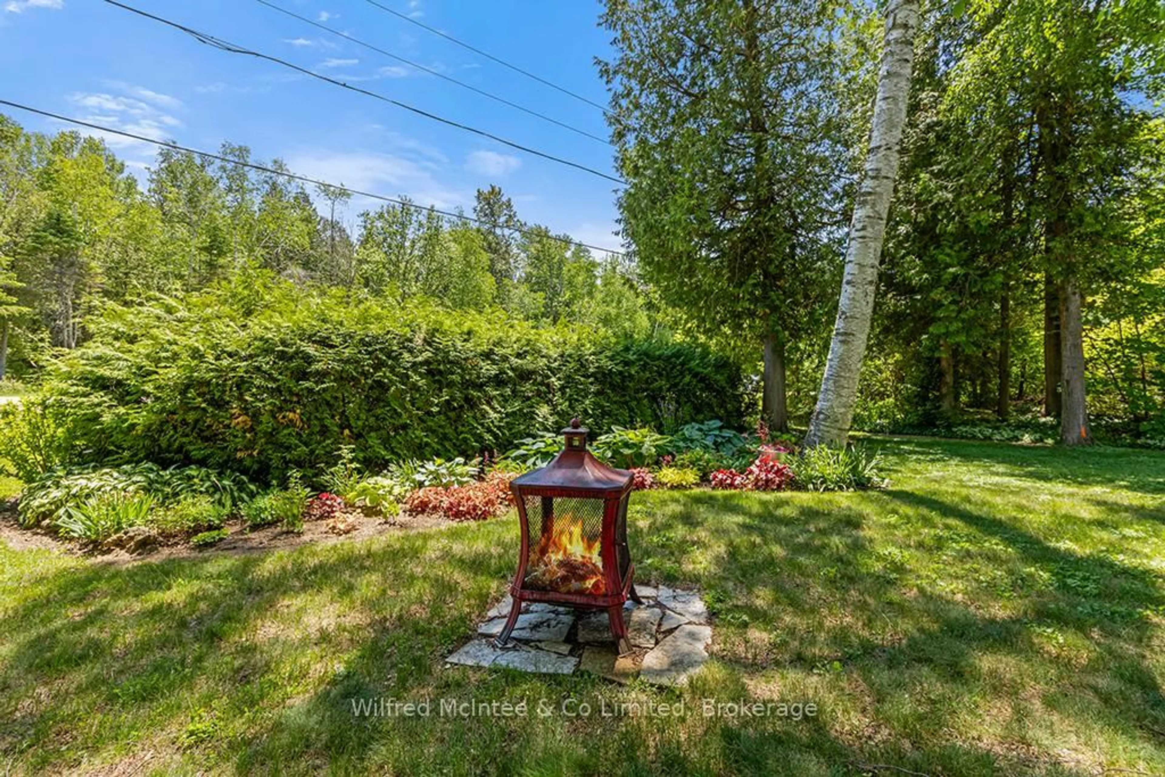 Patio, forest/trees view for 757 Bruce Road 13, Native Leased Lands Ontario N0H 2L0