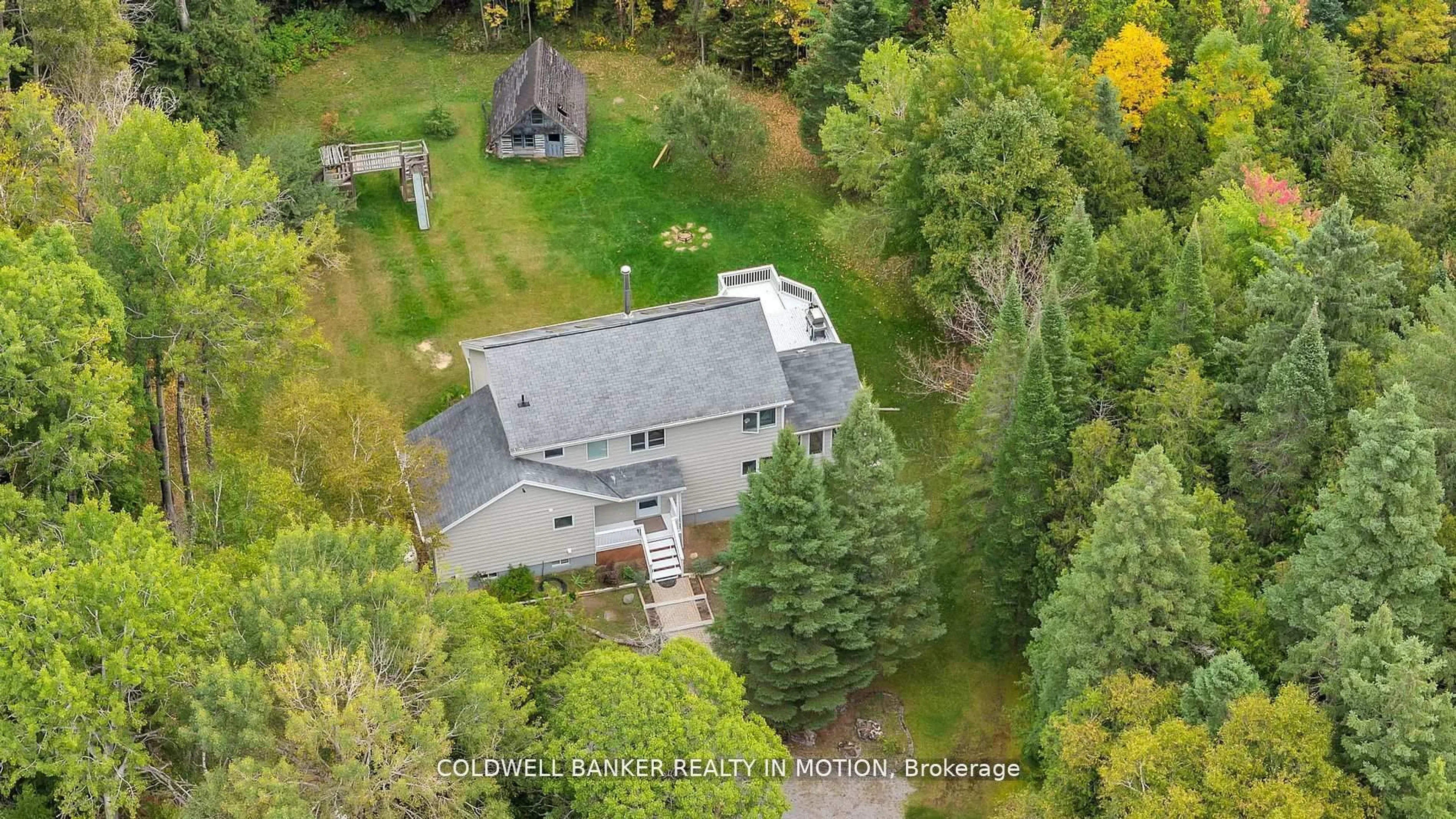 A pic from outside/outdoor area/front of a property/back of a property/a pic from drone, unknown for 504 Birch Point Rd, Kawartha Lakes Ontario K0M 2T0