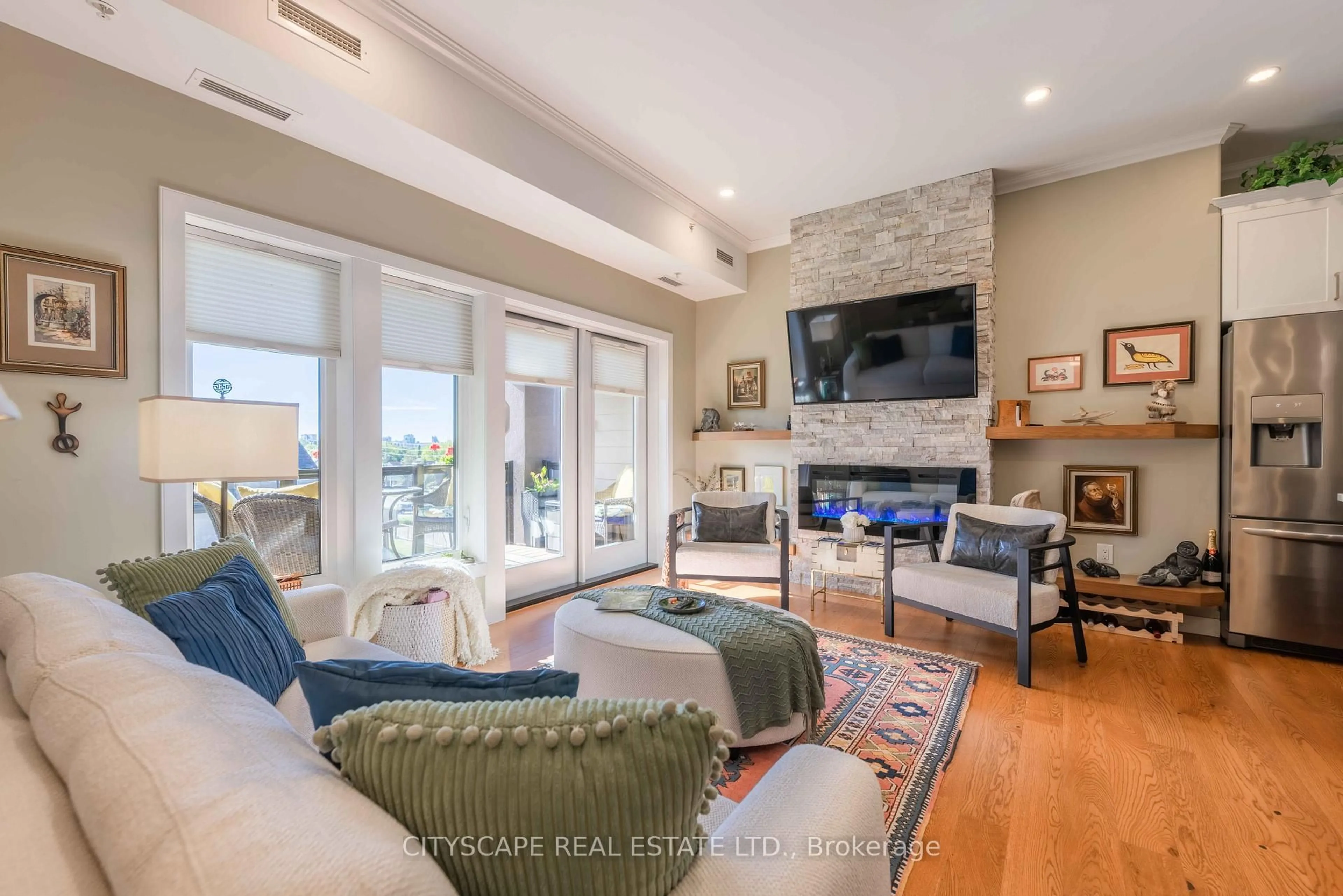 Living room with furniture, unknown for 200 Oasis Lane #112, Thunder Bay Ontario P7B 0C2