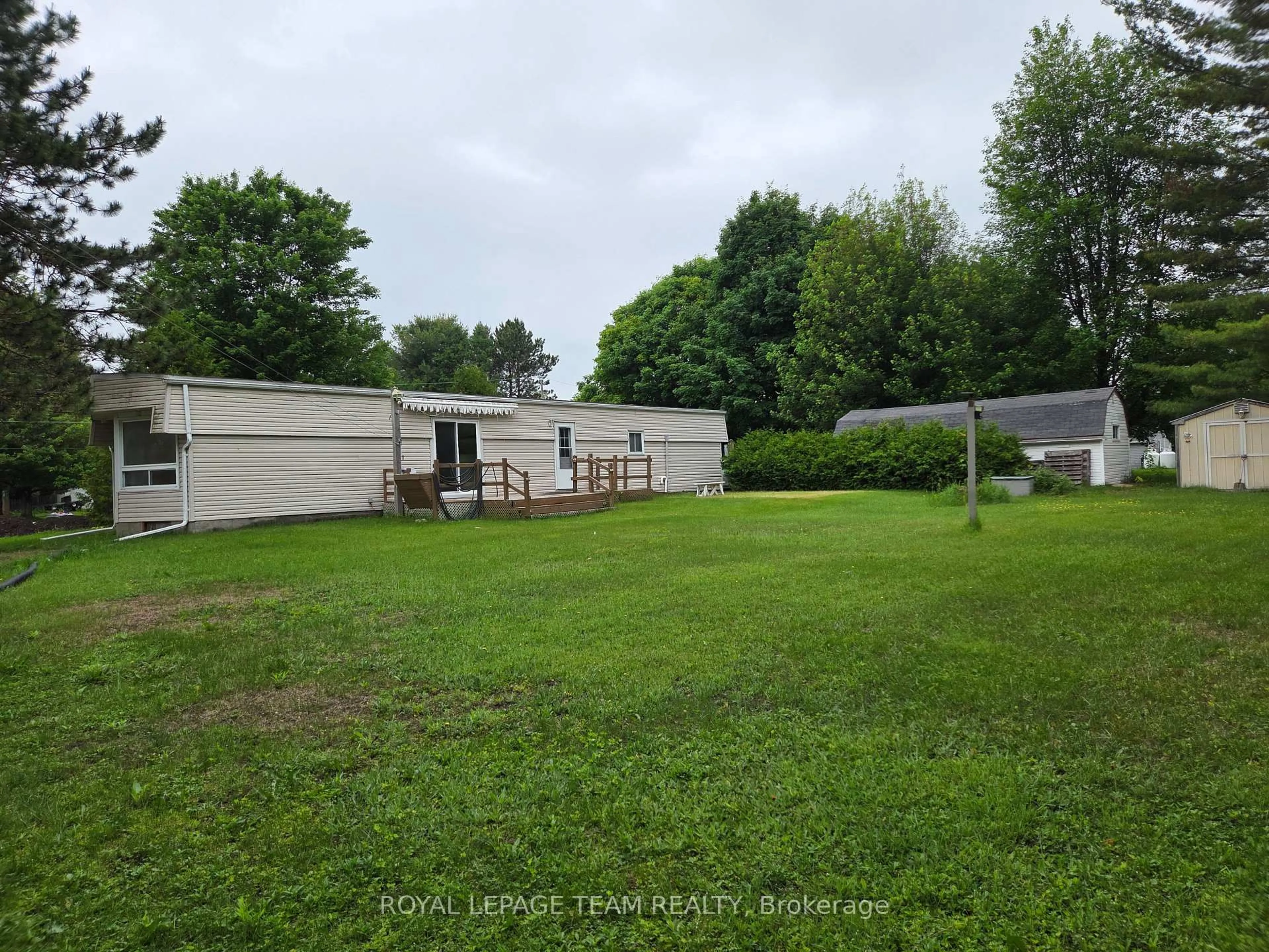 A pic from outside/outdoor area/front of a property/back of a property/a pic from drone, water/lake/river/ocean view for 5620 Rockdale Rd #66, Vars Ontario K0A 3H0