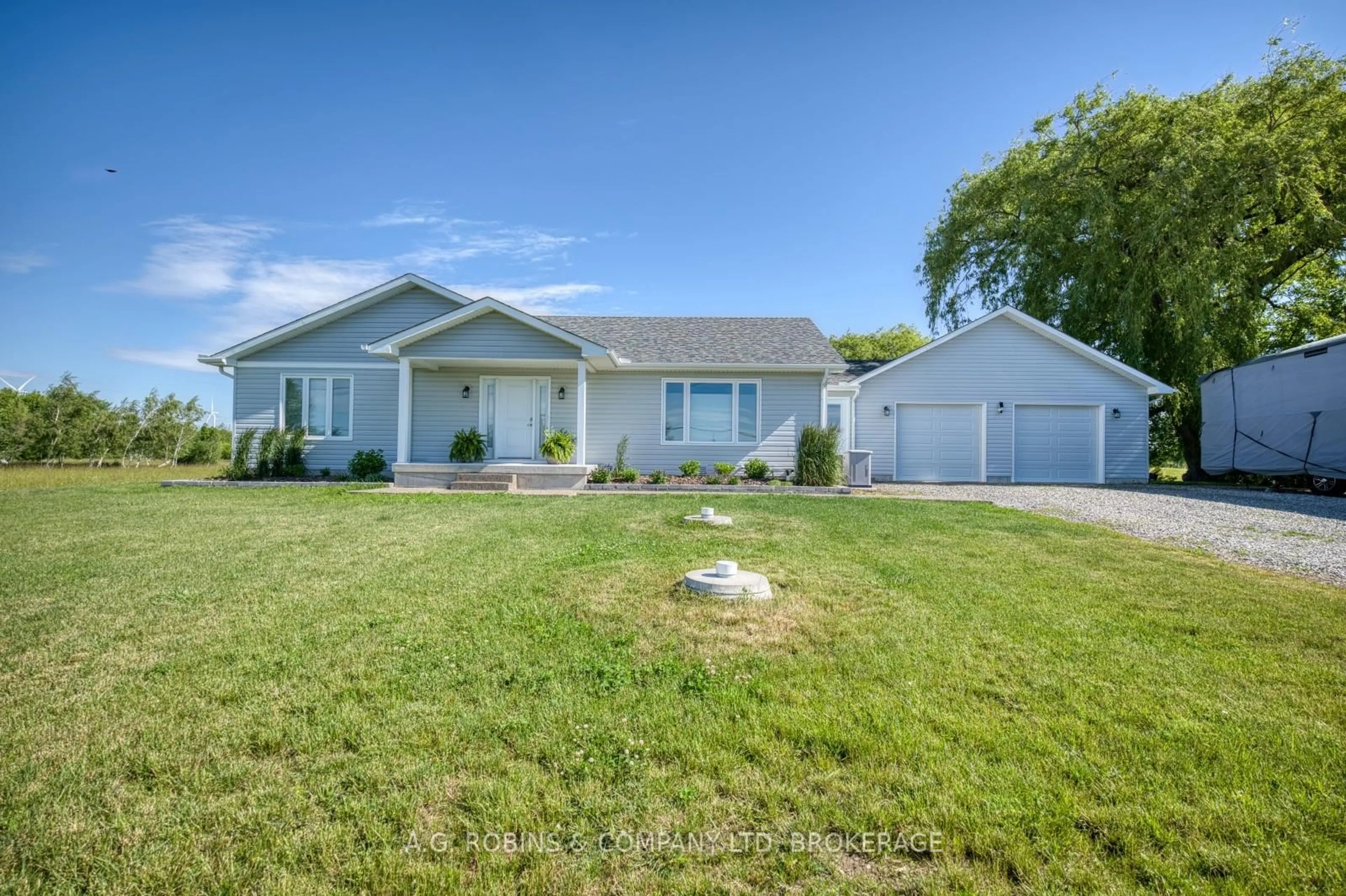 Home with vinyl exterior material, street for 11716 LAKESHORE Rd, Wainfleet Ontario L0S 1V0
