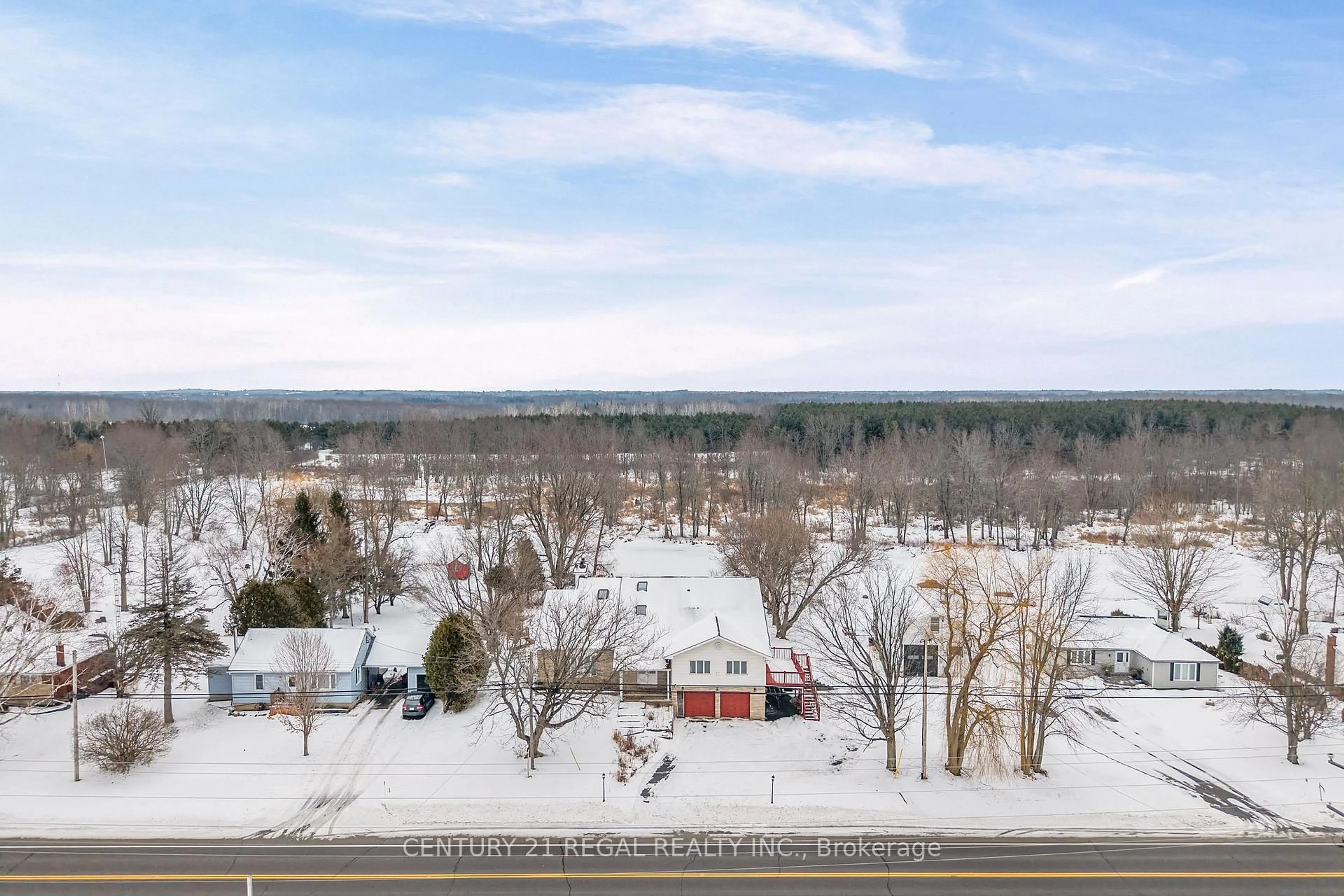 A pic from outside/outdoor area/front of a property/back of a property/a pic from drone, unknown for 421 Christie Lake Rd, Perth Ontario K7H 3C6
