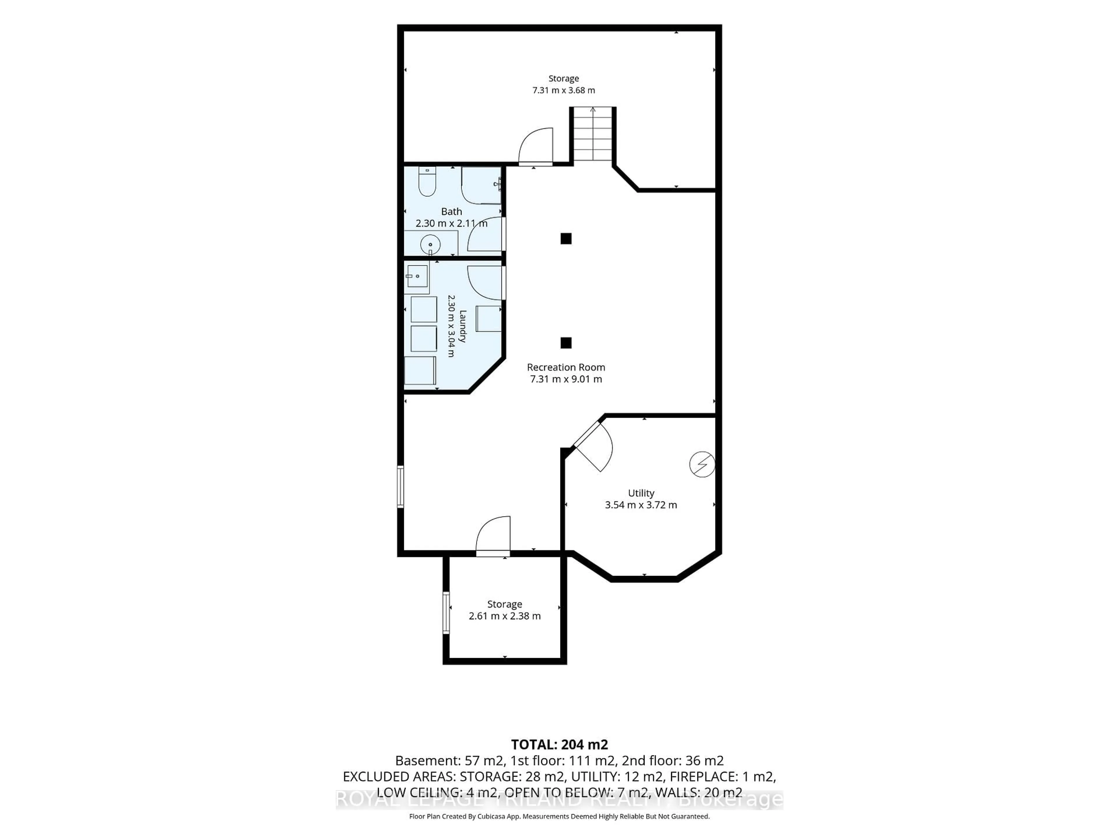 Floor plan for 31 Chalmers St, London East Ontario N5Y 4E8