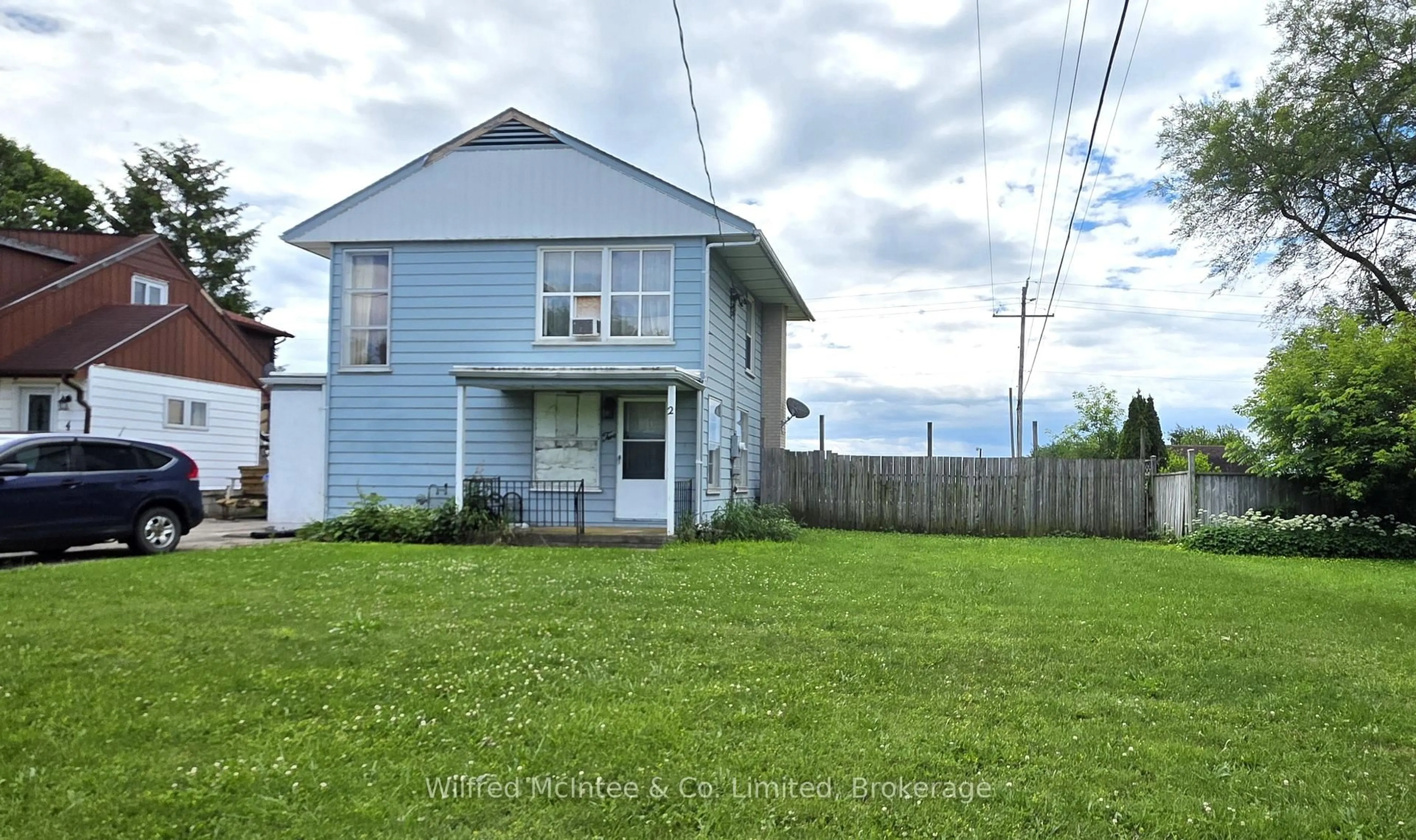 A pic from outside/outdoor area/front of a property/back of a property/a pic from drone, unknown for 2 Quebec Rd, Huron East Ontario N0M 1L0