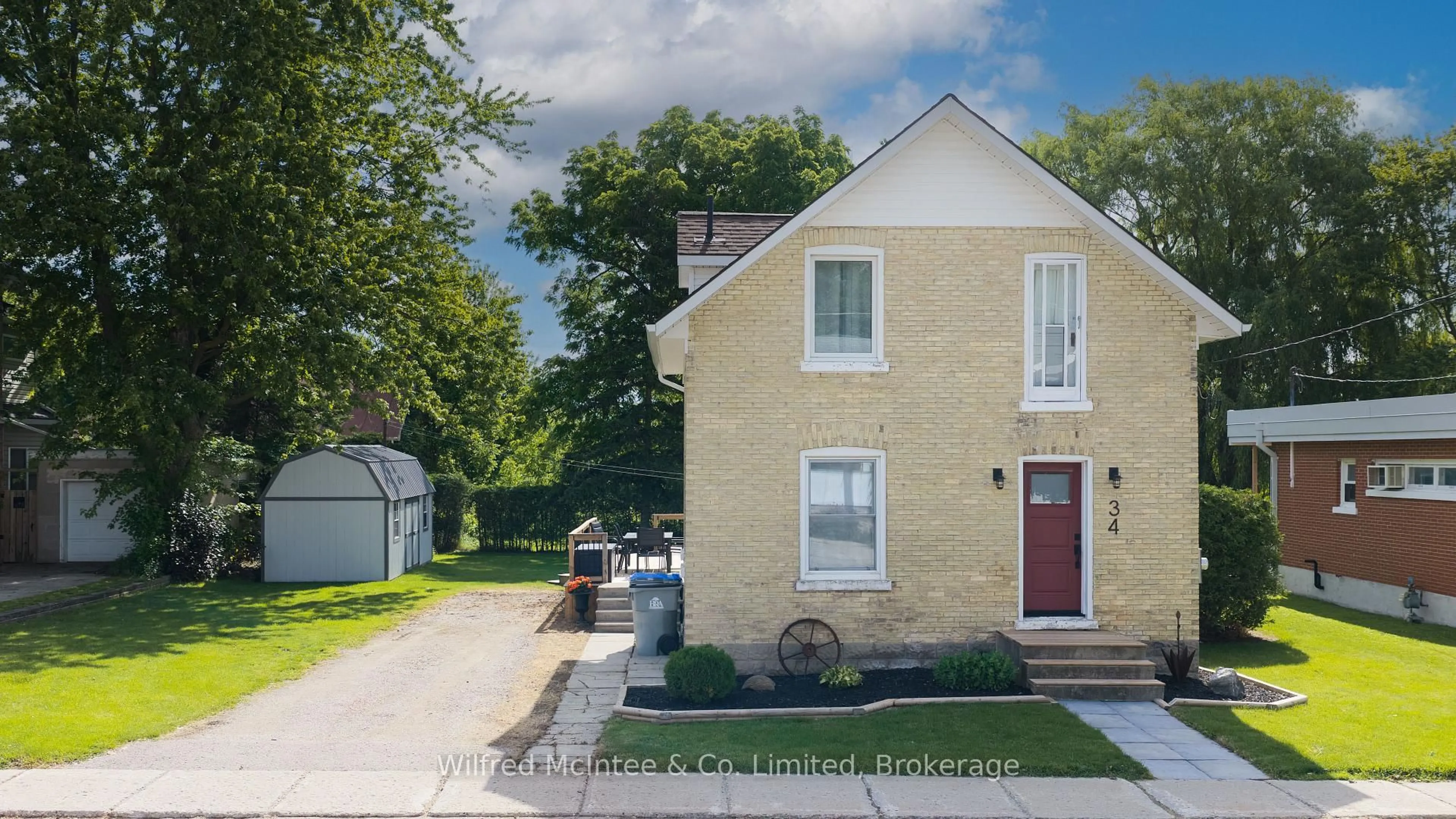 Home with brick exterior material, street for 34 Goshen St, Bluewater Ontario N0M 2T0