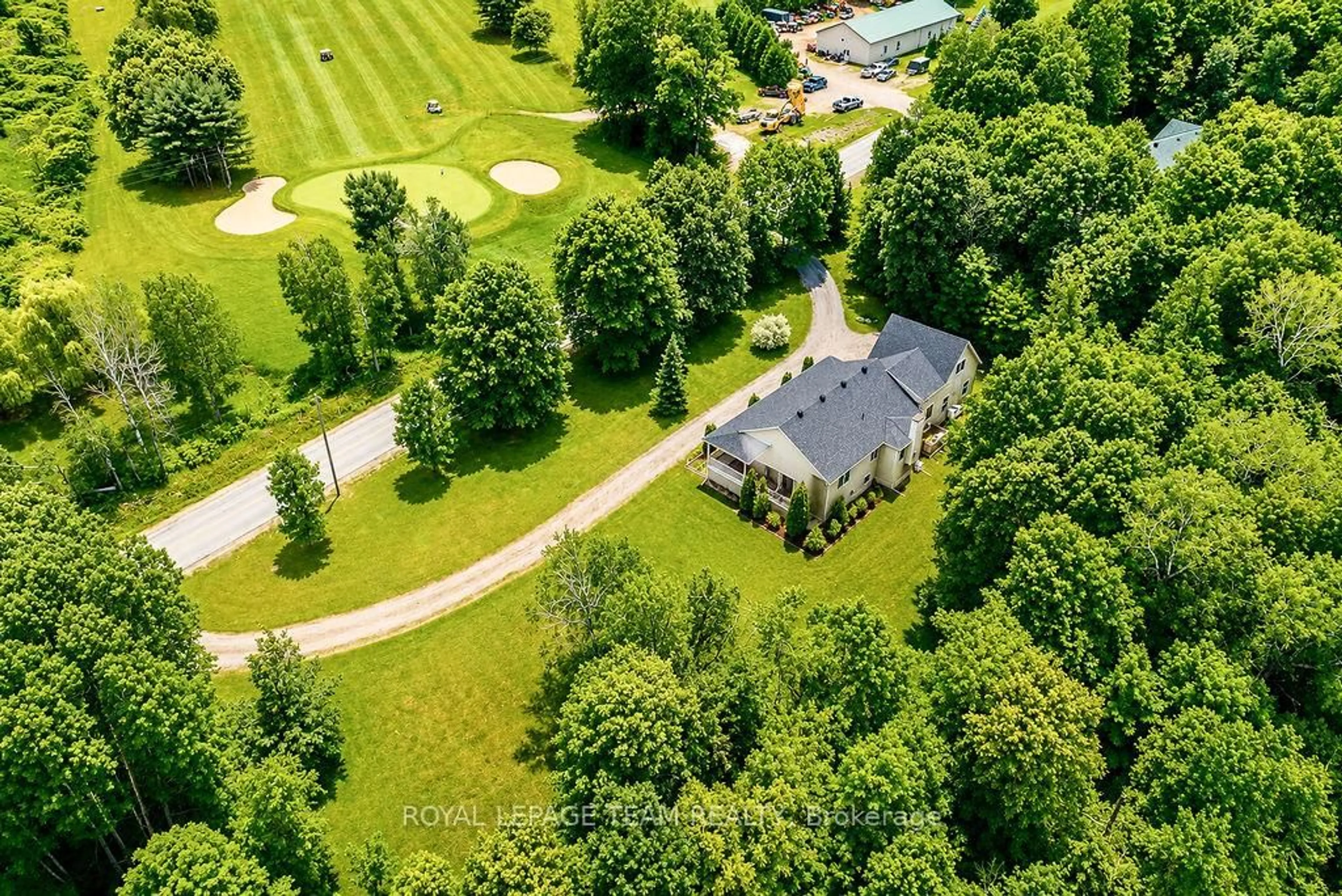 A pic from outside/outdoor area/front of a property/back of a property/a pic from drone, unknown for 698 BARRYVALE Rd, Calabogie Ontario K0J 1H0