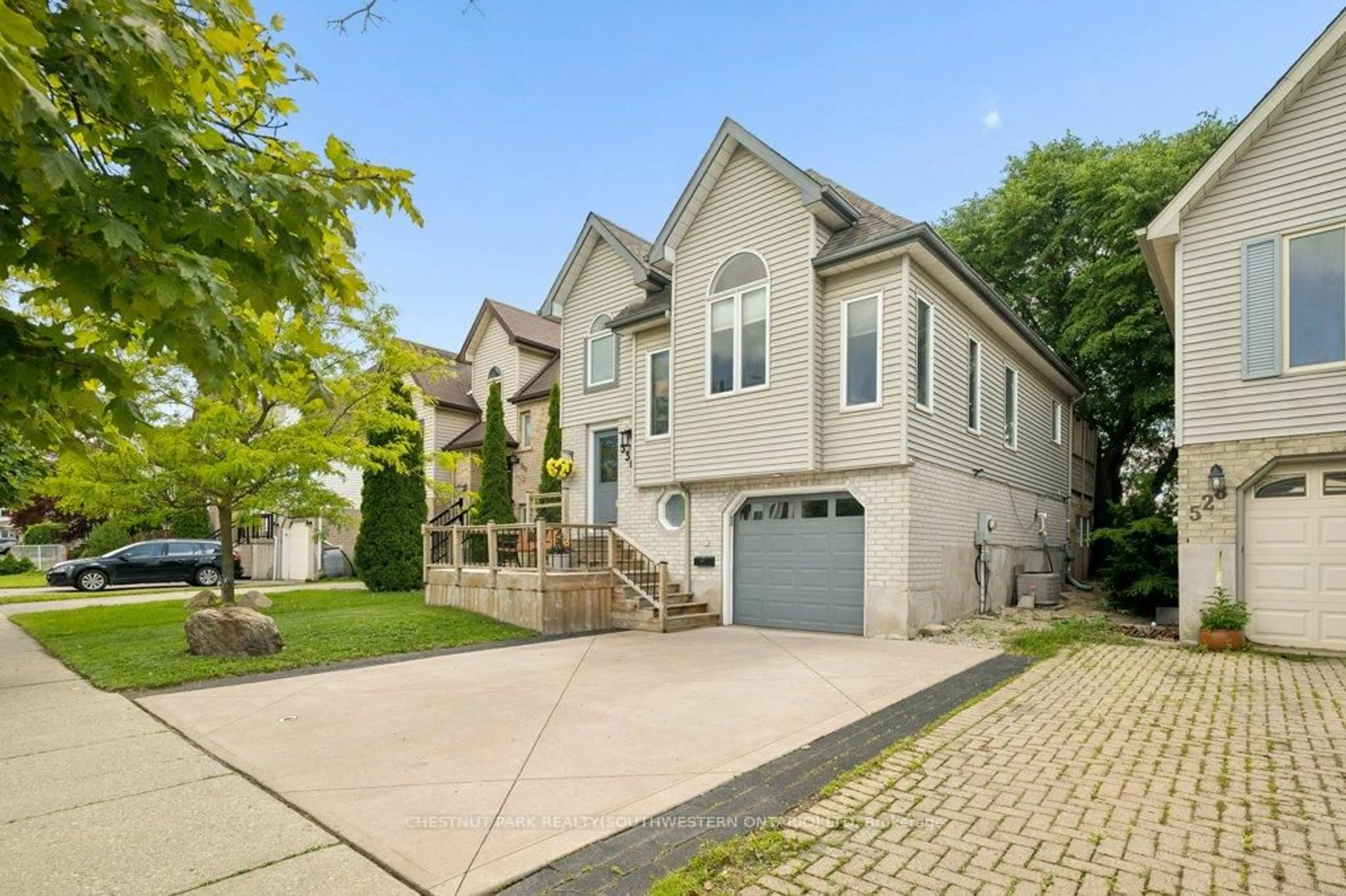 Home with vinyl exterior material, street for 530 Penny Lane, Waterloo Ontario N2T 2L2