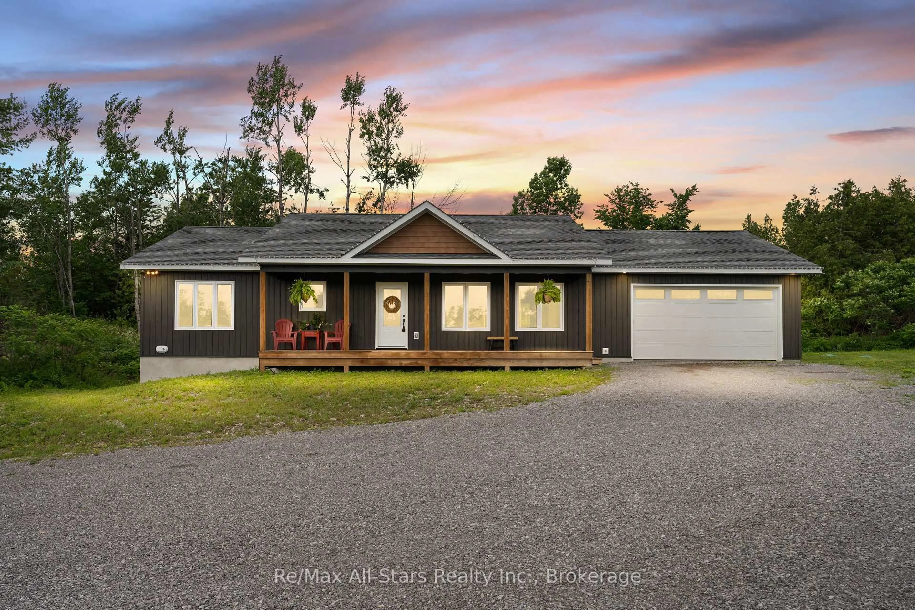 Home with vinyl exterior material, street for 86 Ellwood Cres, Trent Lakes Ontario K0M 1A0