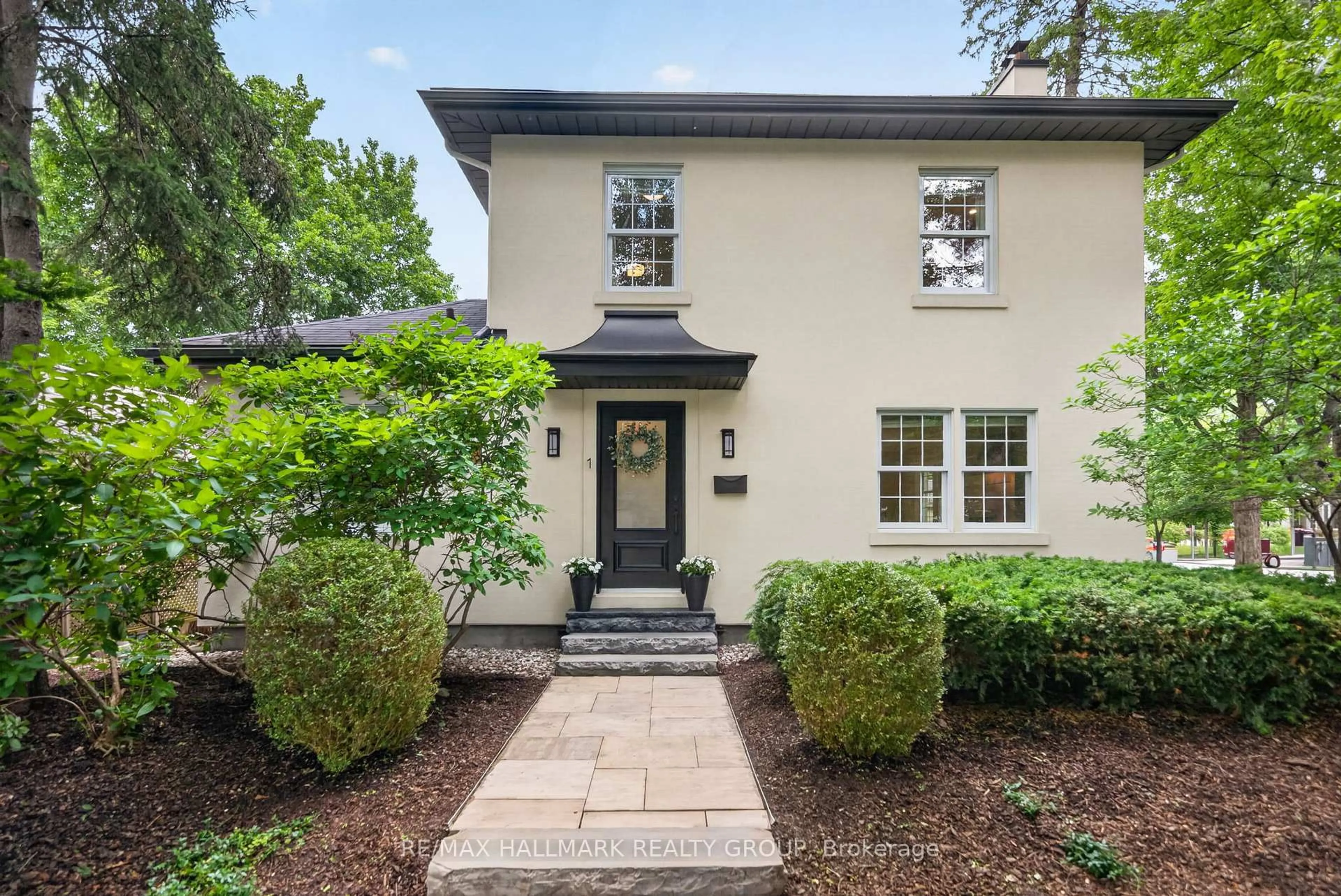 Home with brick exterior material, street for 1 BEDFORD Cres, Ottawa Ontario K1K 0E3