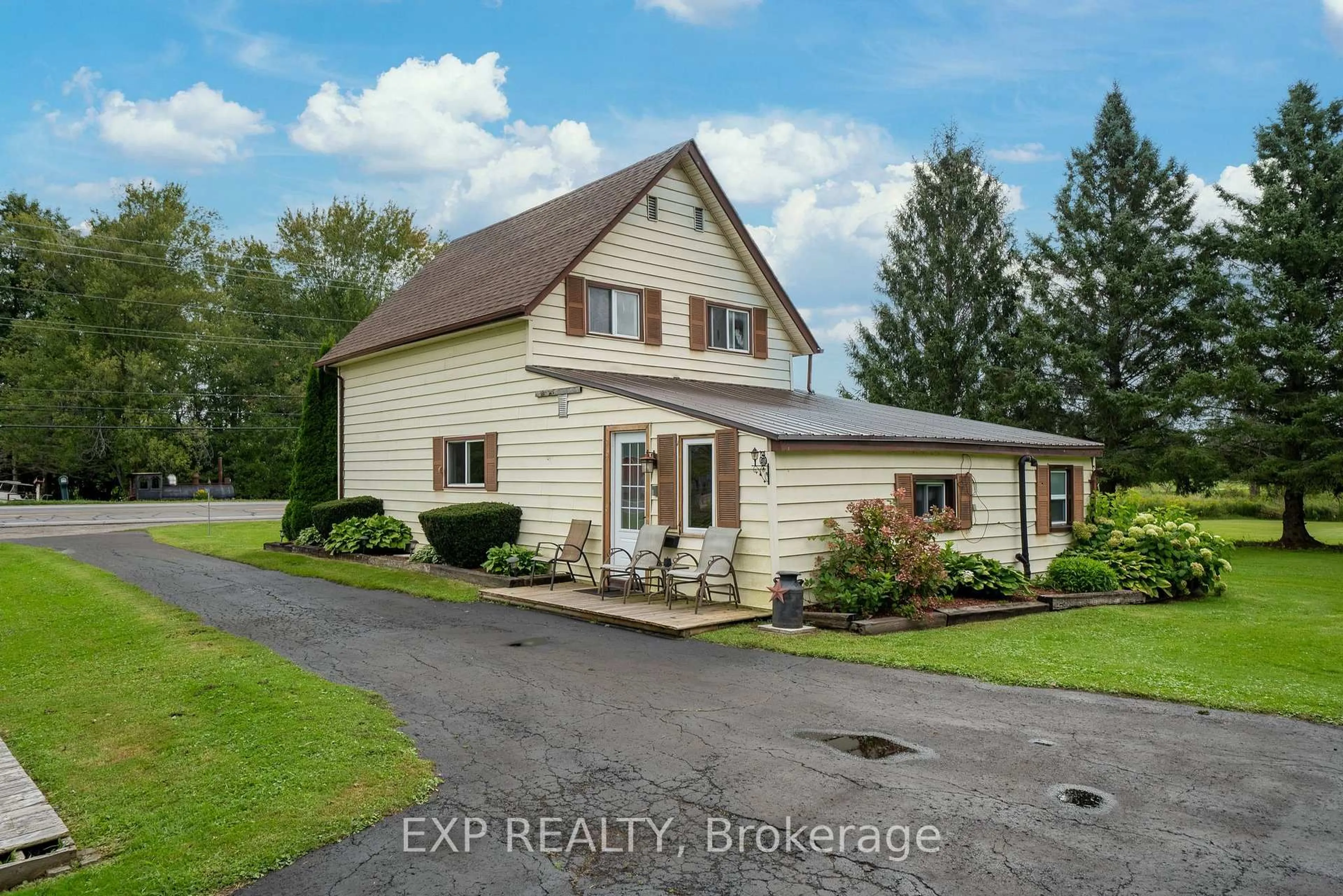 A pic from outside/outdoor area/front of a property/back of a property/a pic from drone, building for 21331 Loyalist Pkwy, Prince Edward County Ontario K0K 1L0