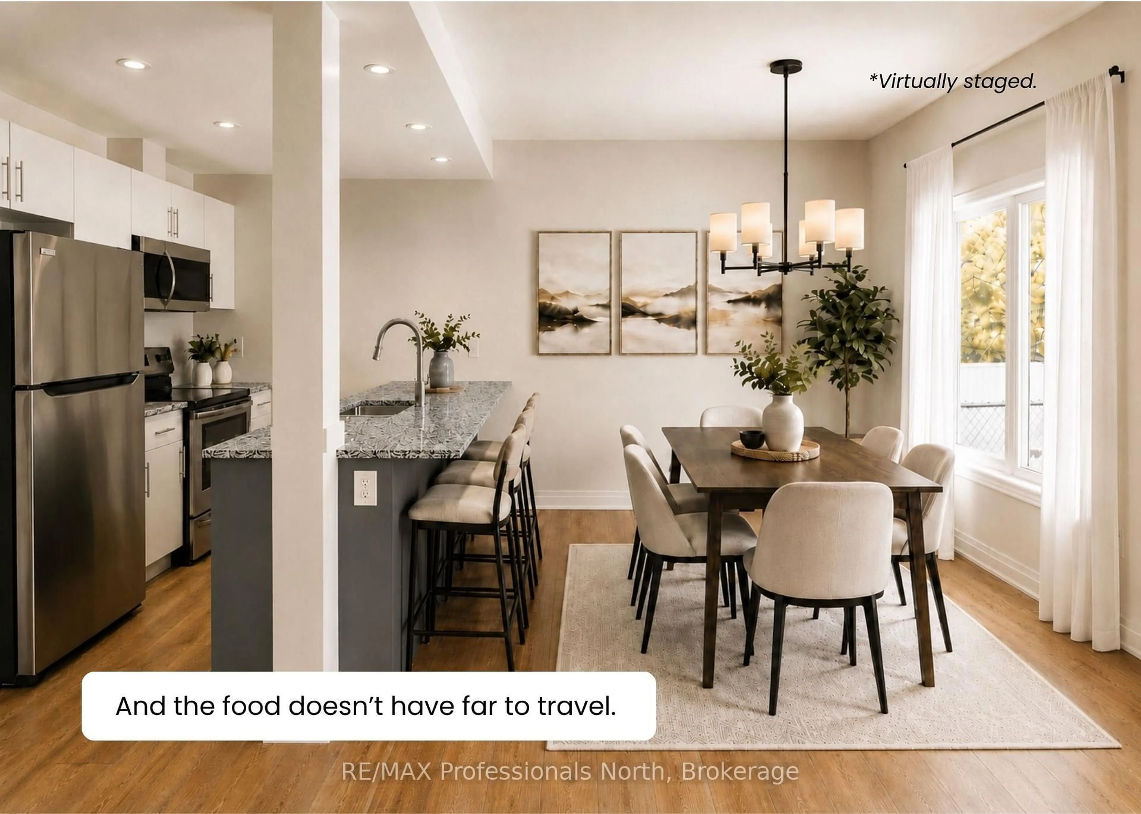 Open concept kitchen, unknown for 393 Manitoba St #5, Bracebridge Ontario P1L 0G1