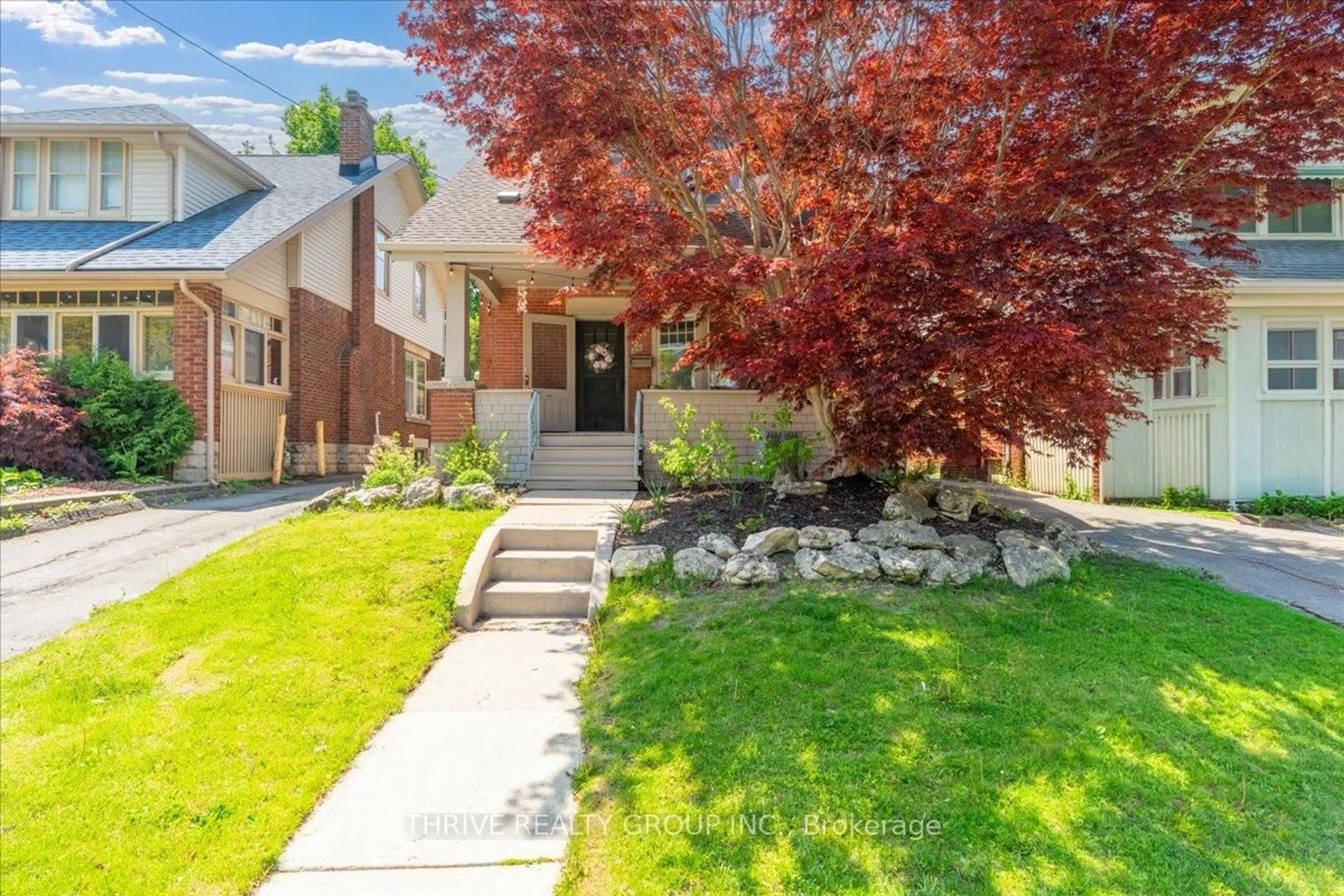 Patio, street for 251 Ridout St, London South Ontario N6C 3Y5