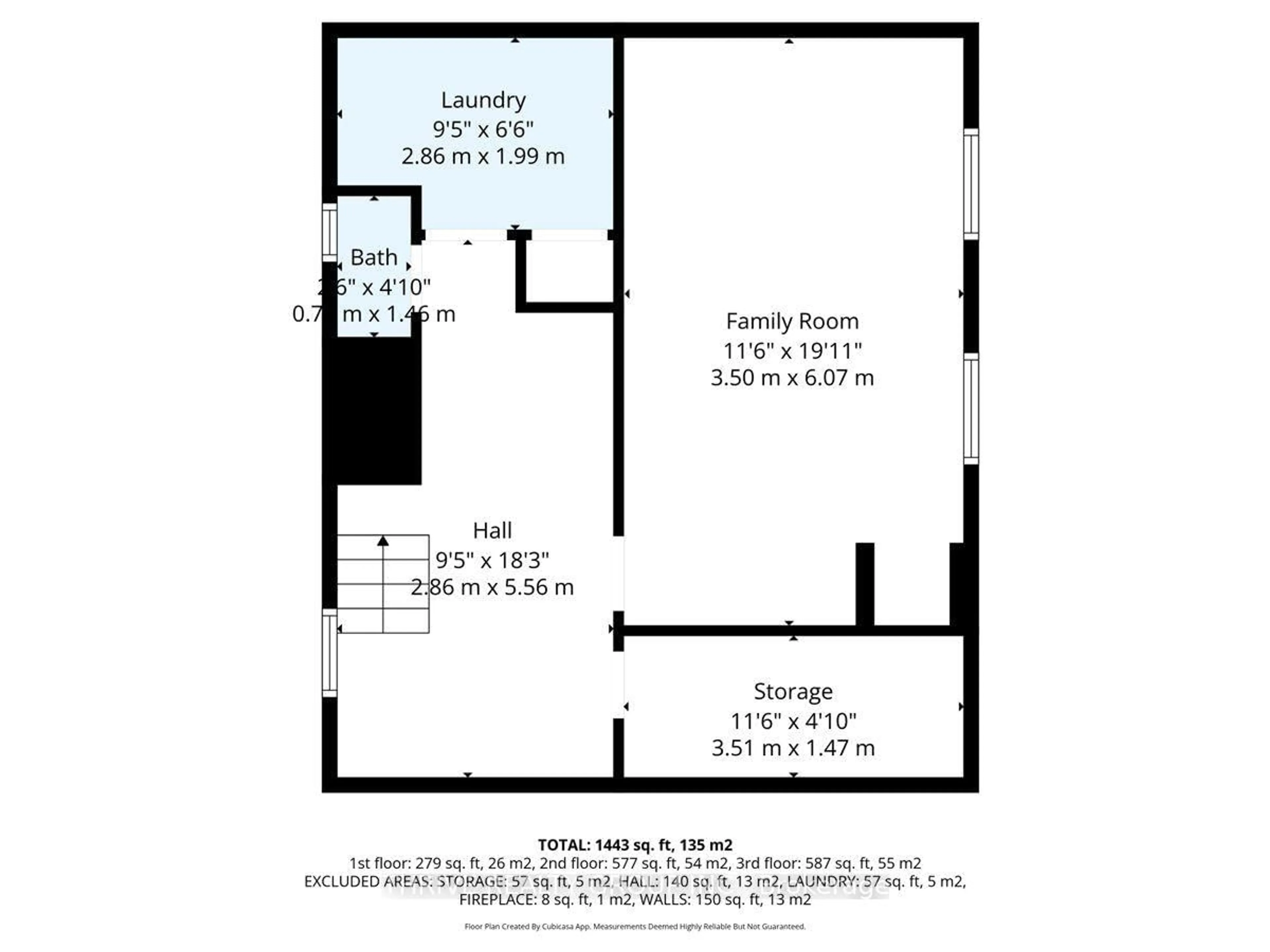 Floor plan for 251 Ridout St, London South Ontario N6C 3Y5