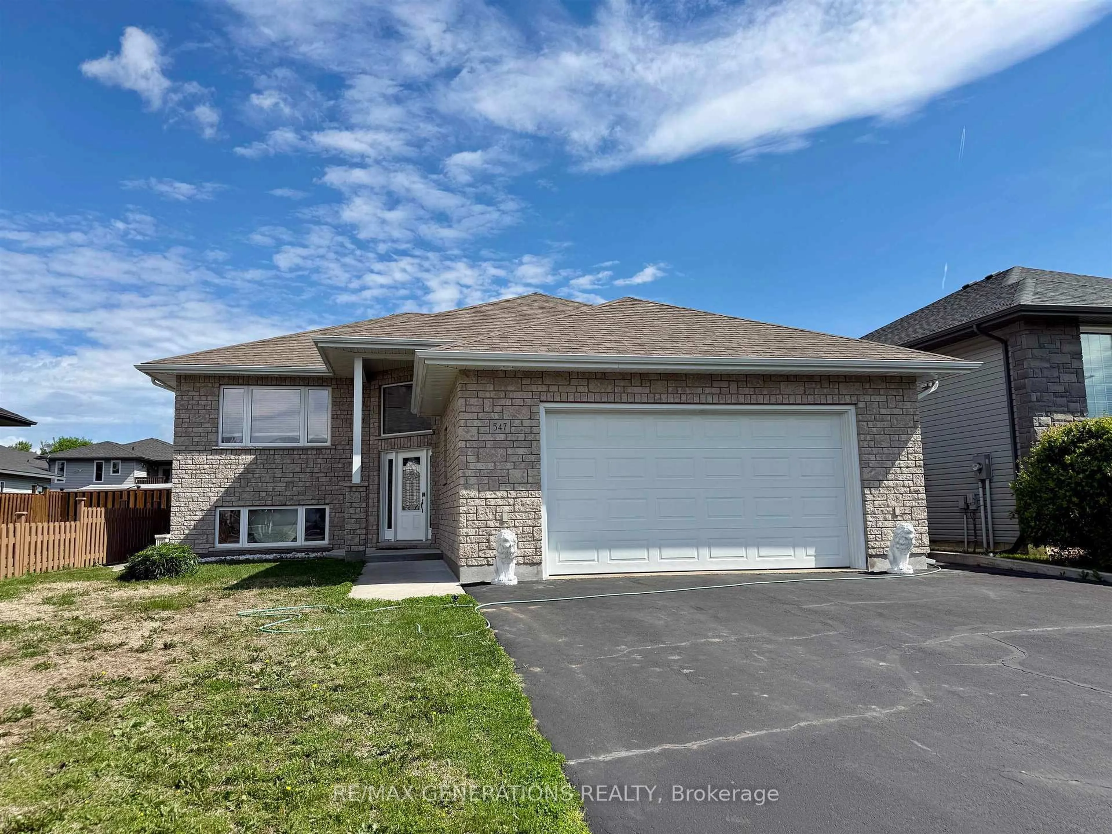Home with brick exterior material, street for 547 FIREWEED Bywy, Thunder Bay Ontario P7G 0A7