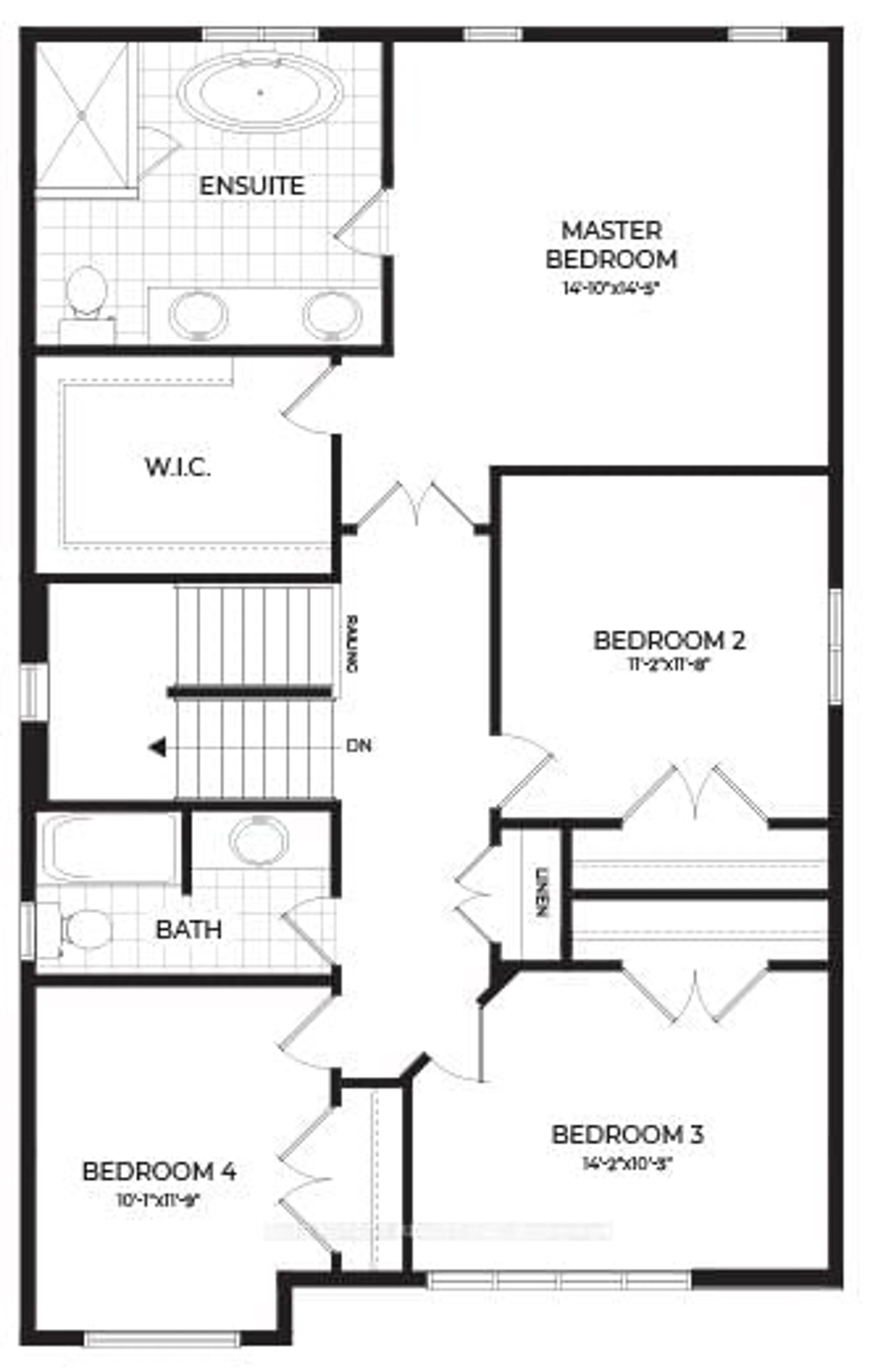 Floor plan for LOT 93 DARWIN Cres, London South Ontario N6P 0J6