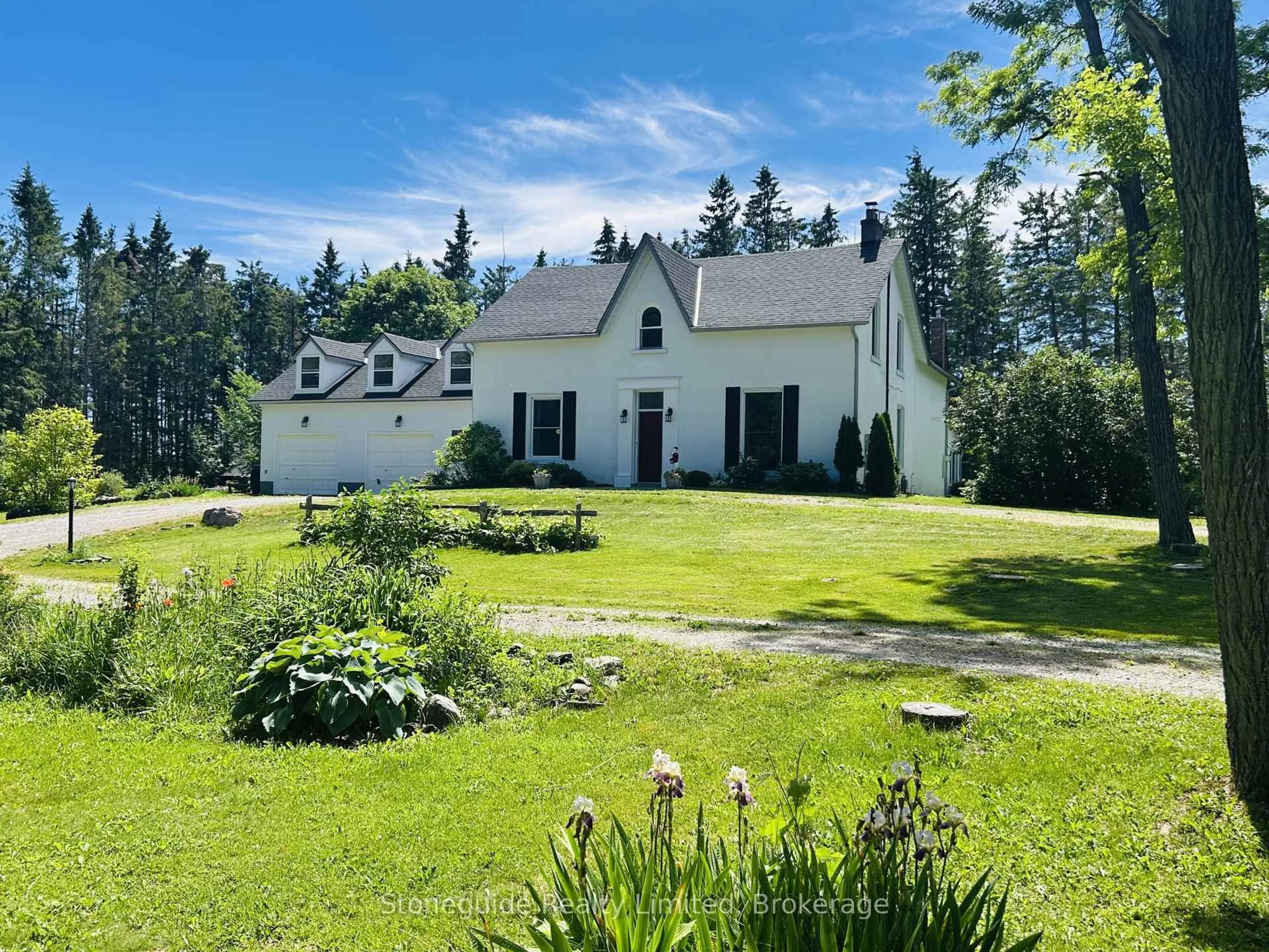 A pic from outside/outdoor area/front of a property/back of a property/a pic from drone, unknown for 2756 County Road 38, Douro-Dummer Ontario K0L 3A0