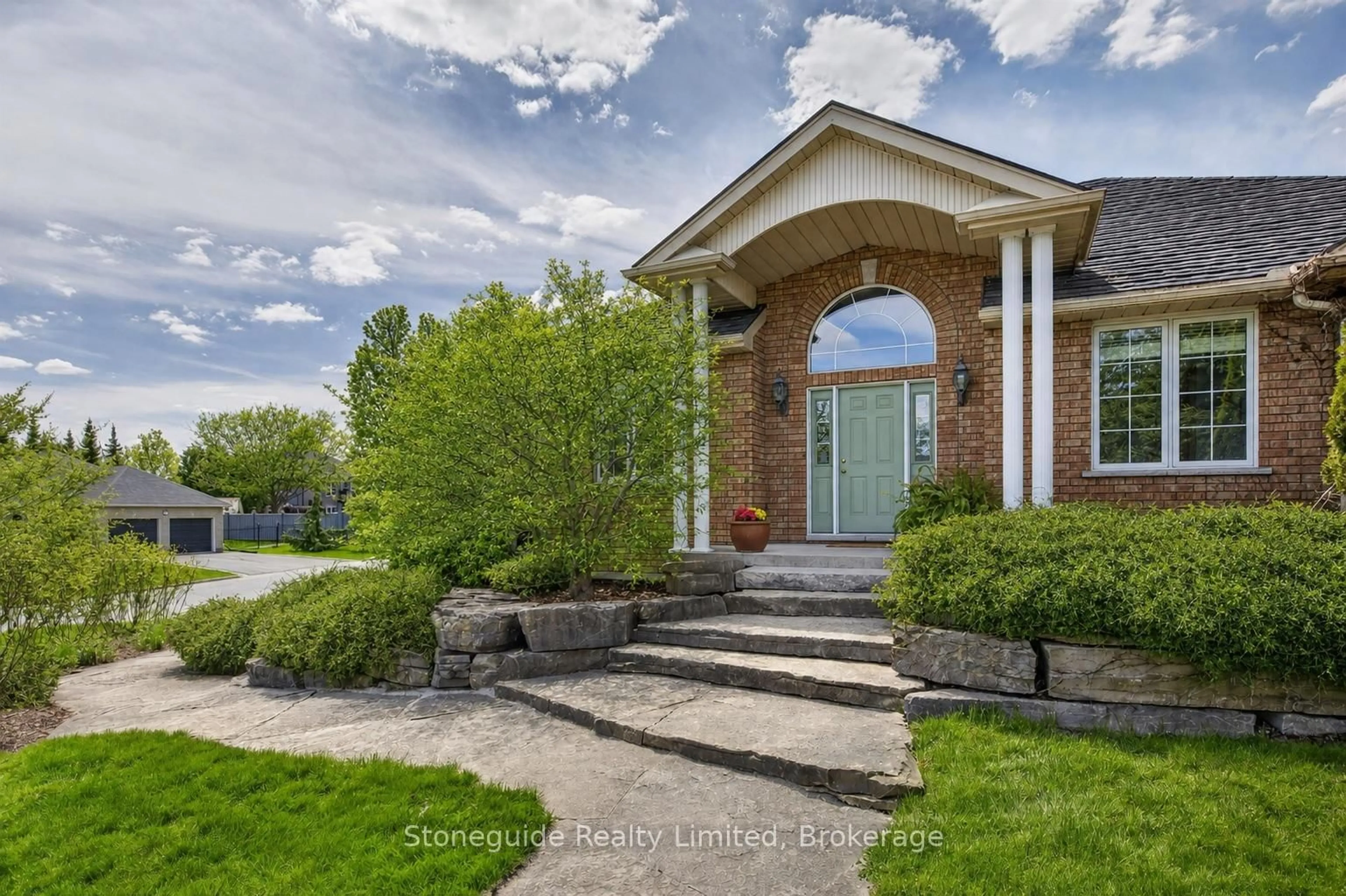 Home with brick exterior material, water/lake/river/ocean view for 1580 College Park Dr, Peterborough Ontario K9K 2G9