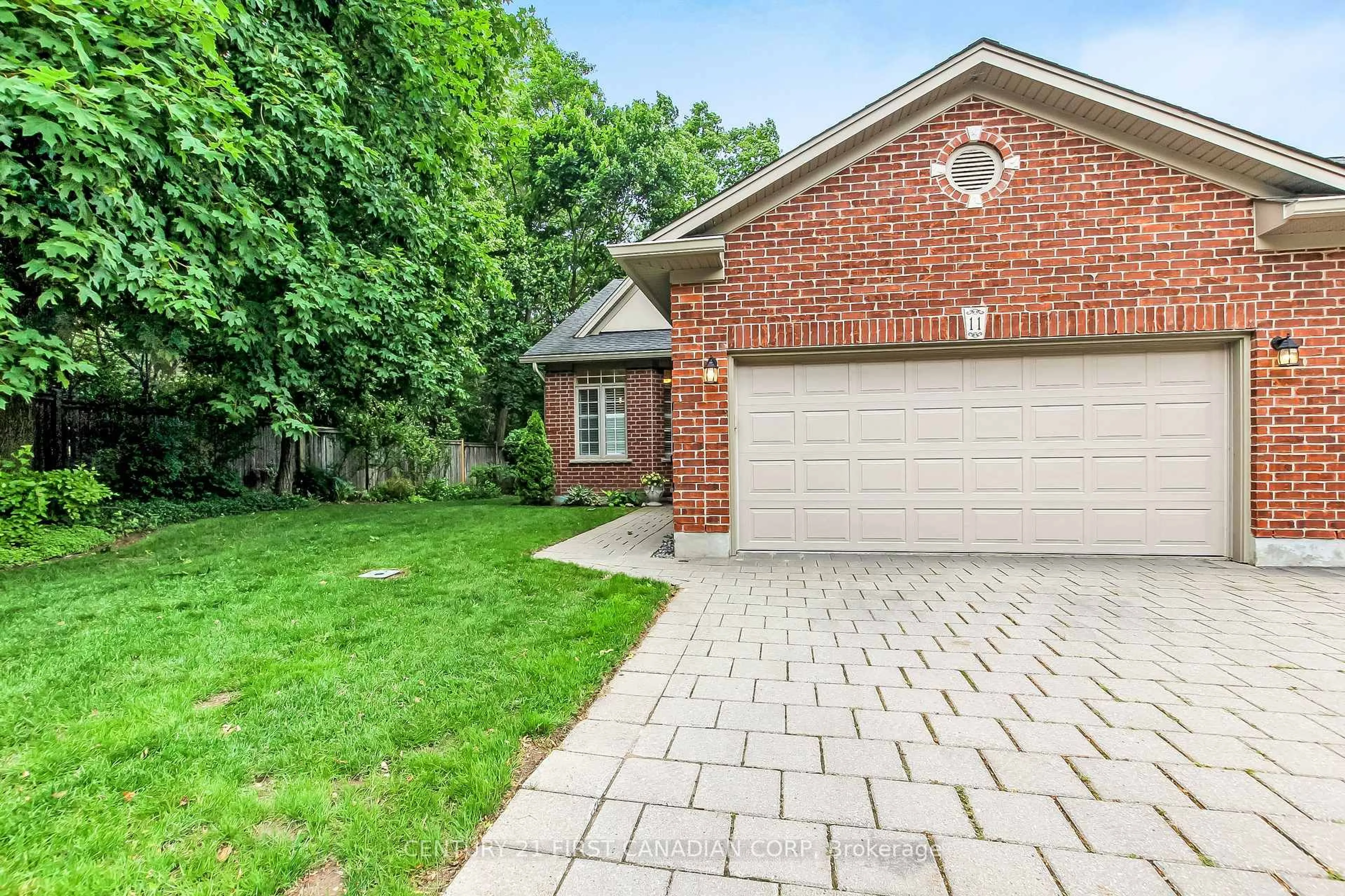 Home with brick exterior material, street for 417 Hyde Park Rd #11, London North Ontario N6H 3R9