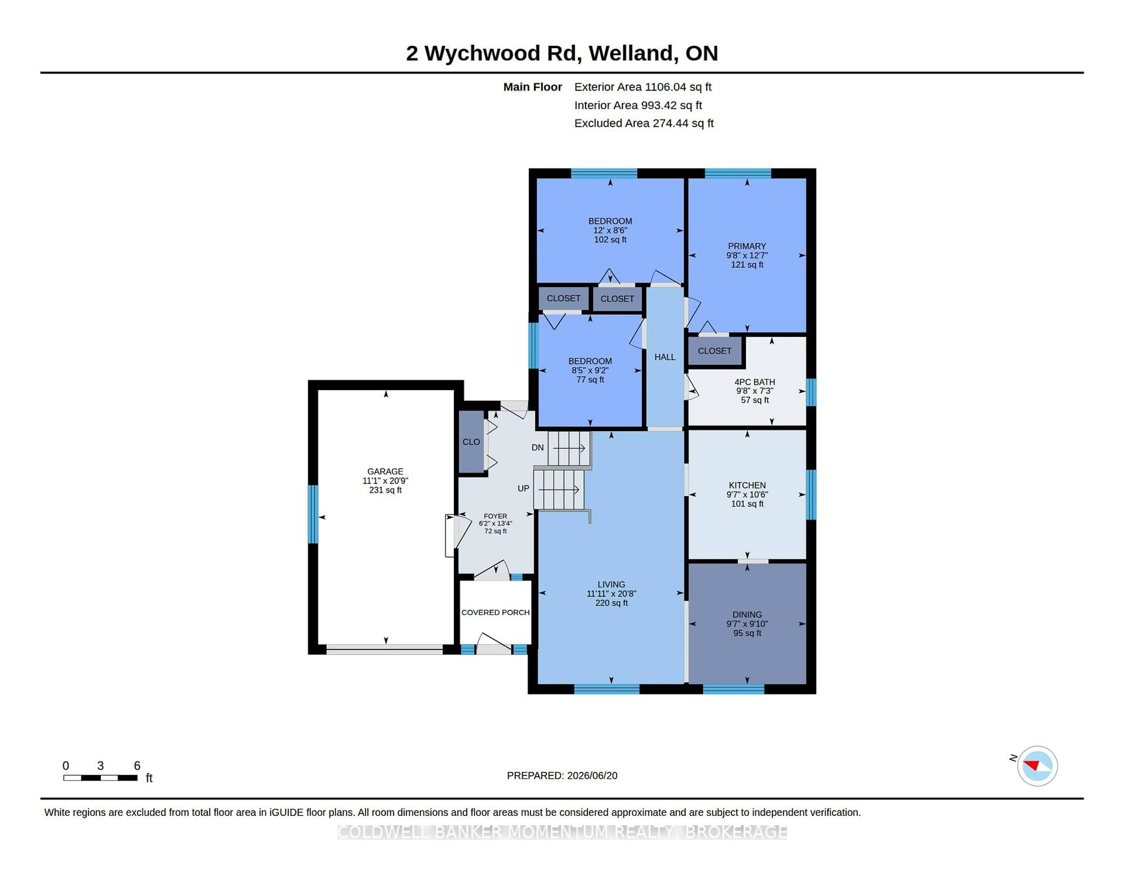 Floor plan for 2 Wychwood Rd, Welland Ontario L3C 5V3