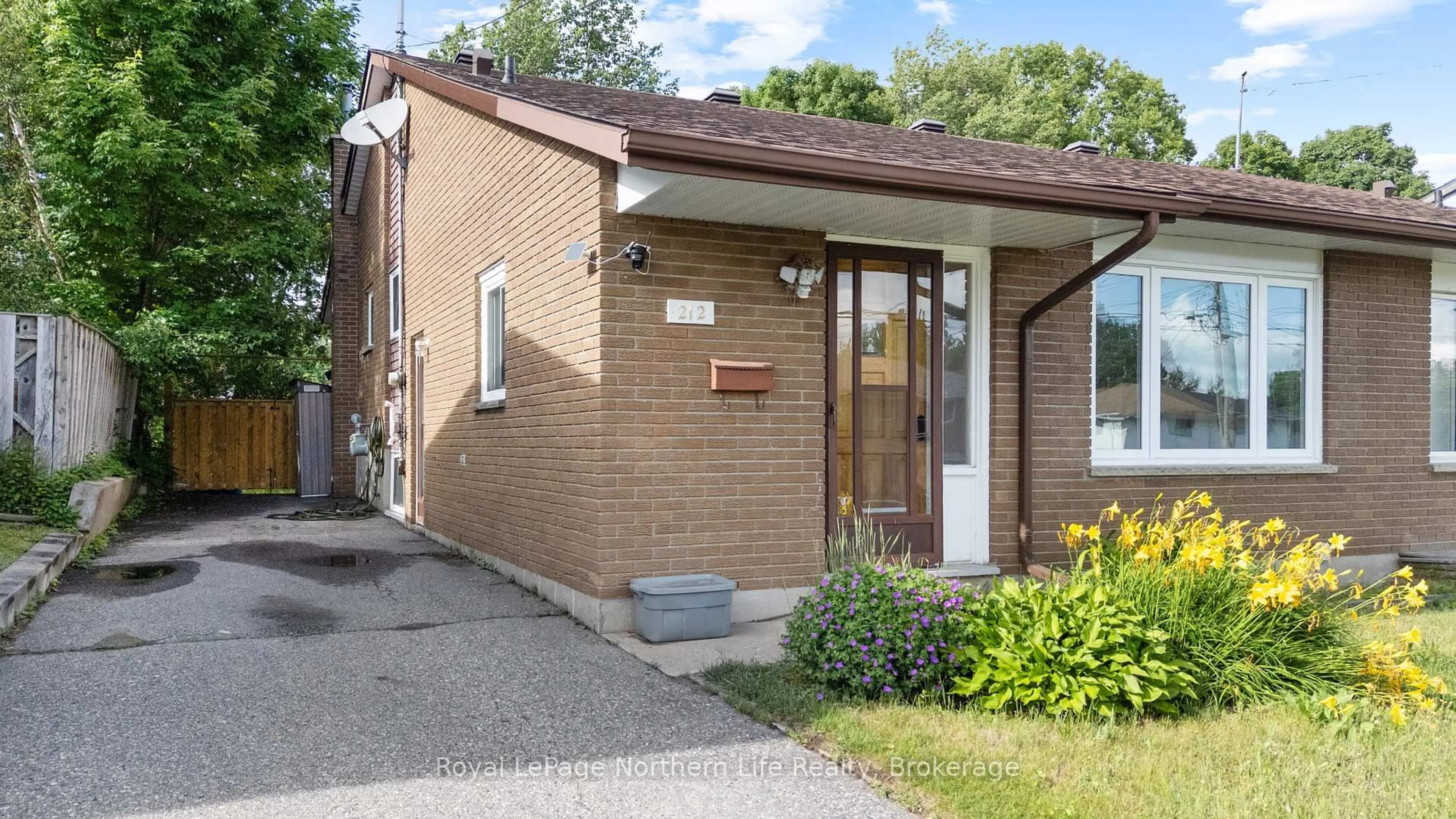Home with brick exterior material, street for 212 Michener Dr, North Bay Ontario P1A 3J1