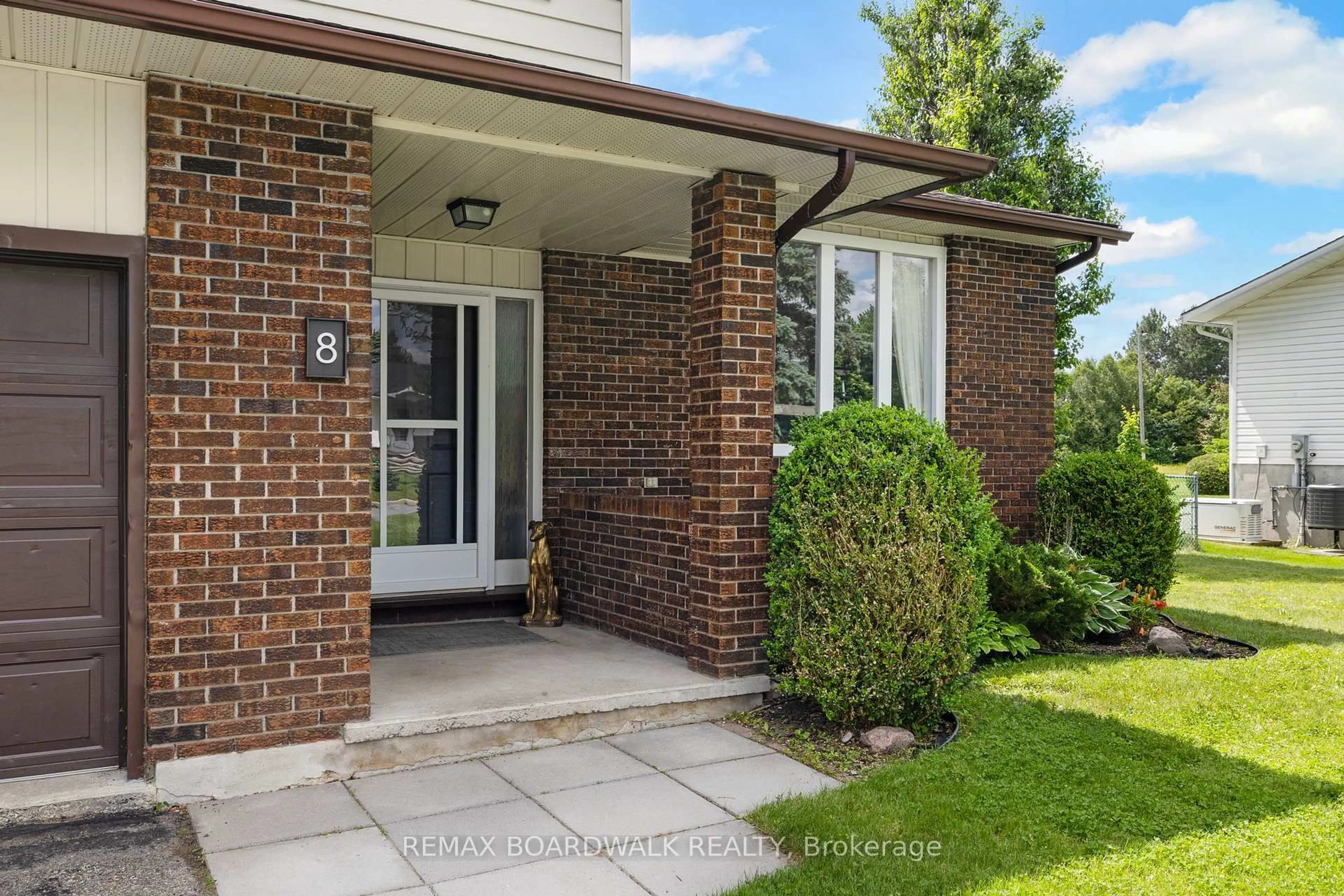 Home with brick exterior material, street for 8 Jessie Dr, Perth Ontario K7H 3J1
